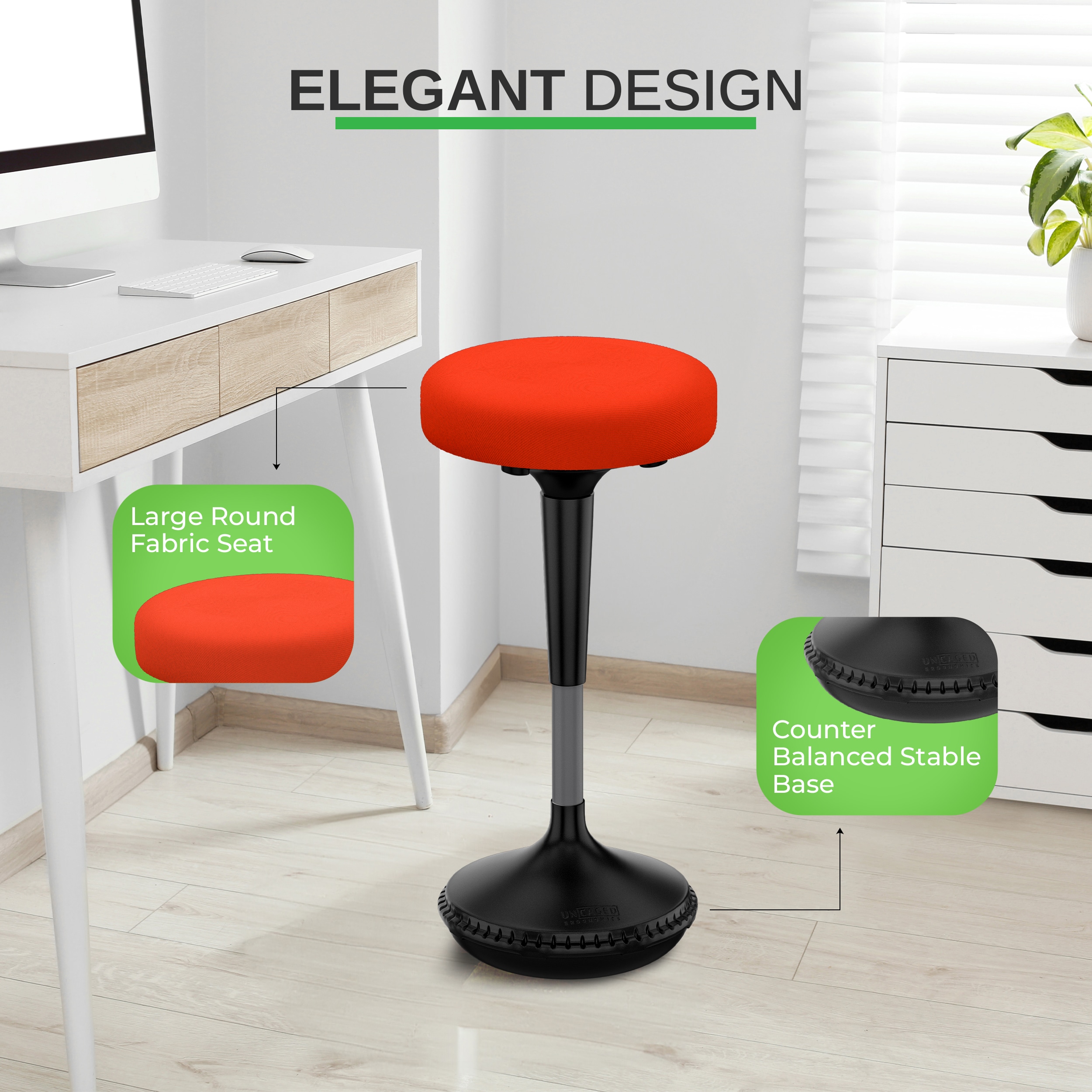 Uncaged Ergonomics WSF-R Office-Chairs - View #5