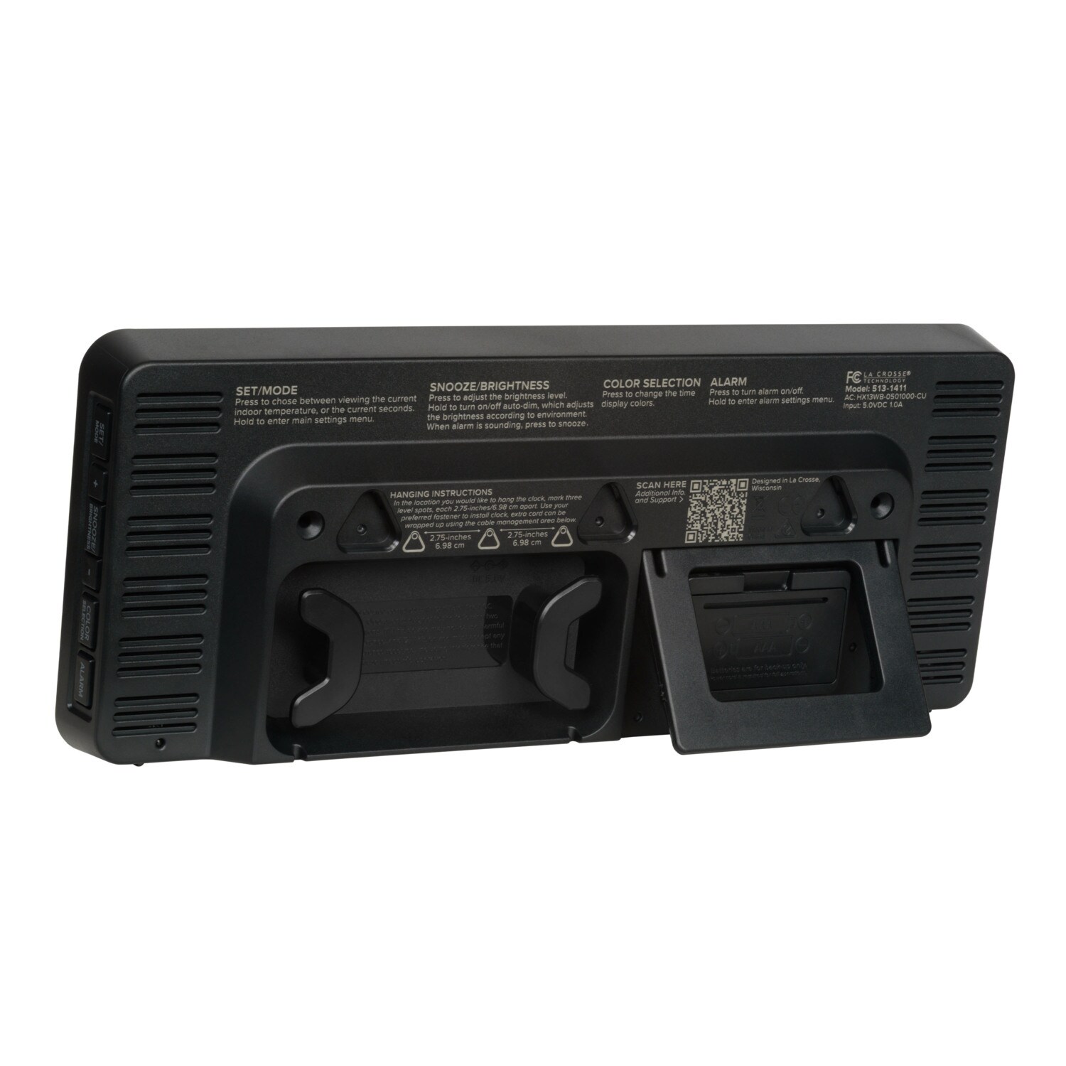 La Crosse Technology 513-1411 Indoor-Outdoor-Clocks - View #5