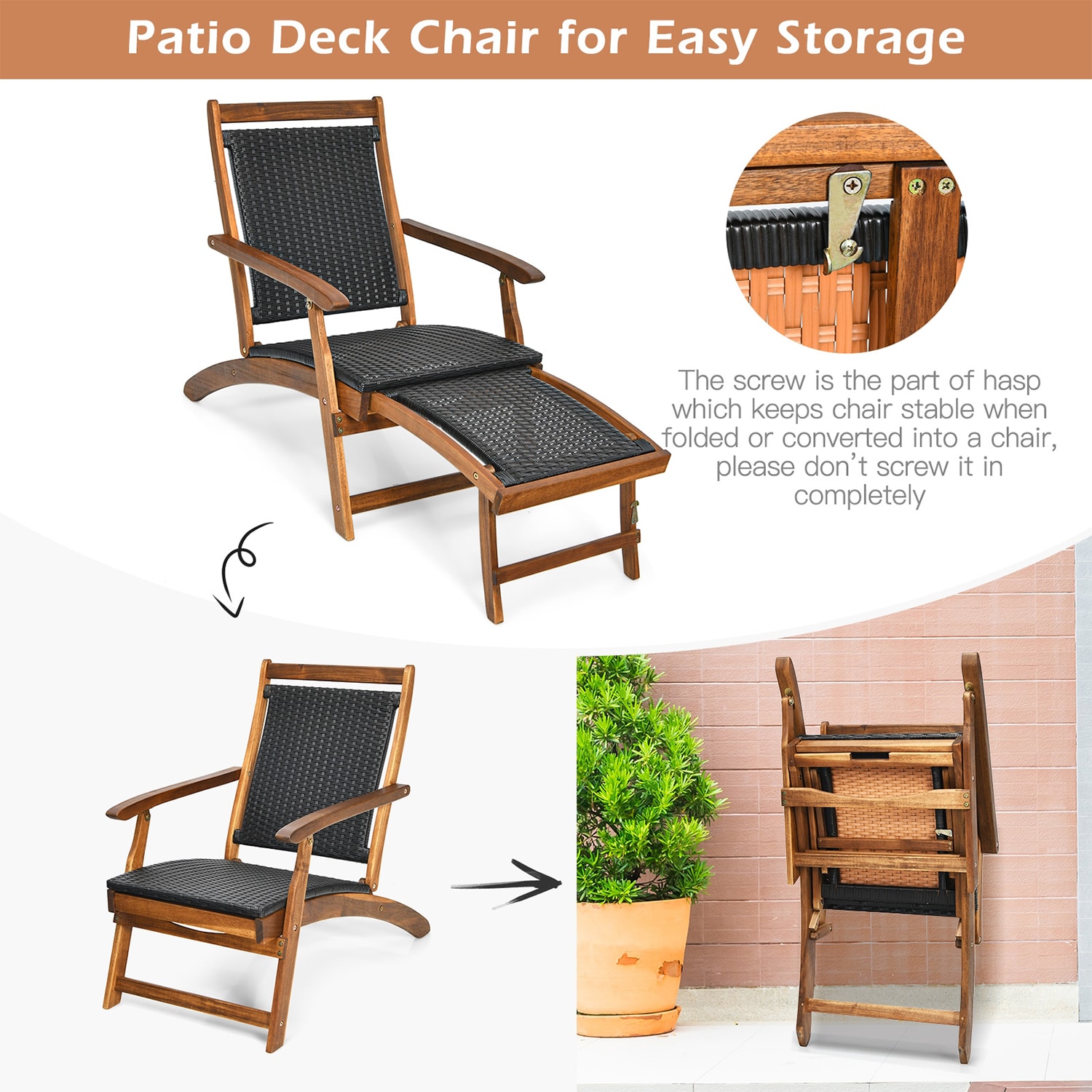Forclover HYFC-7681 Patio-Chairs - View #5