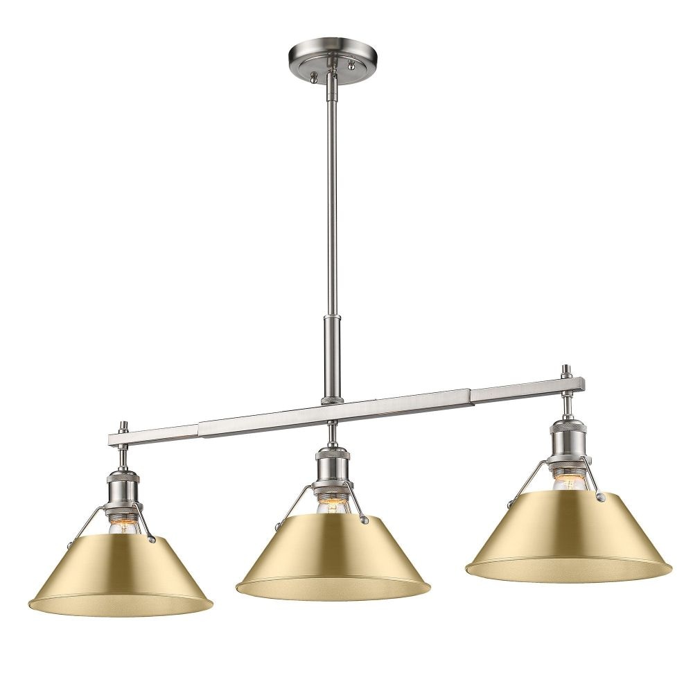 Golden Lighting 3306-LP PW-BCB Pendant-Lights - View #3