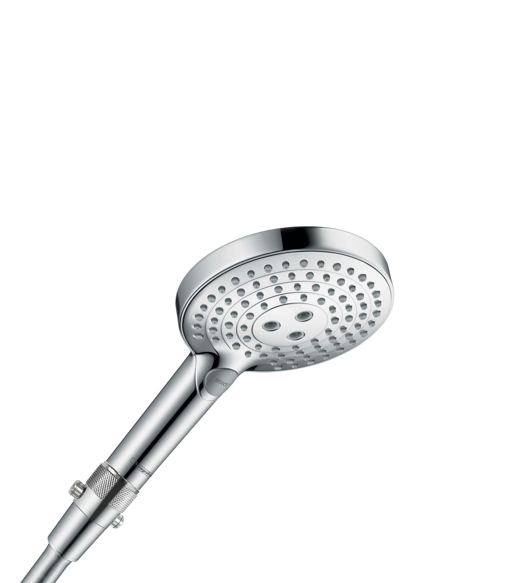 Hansgrohe 04903000 Raindance Select S Chrome Sold separately Multi-function 4.875-Inches Round Shower Faucet