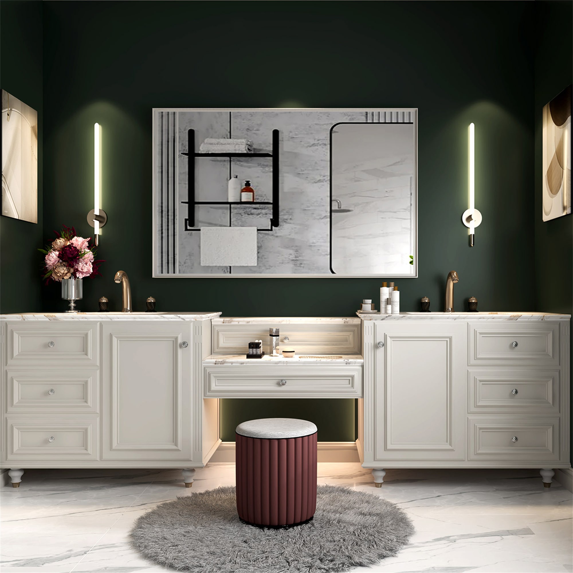BABOOM BOM-1128136-OR Framed-Bath-Mirrors - View #5