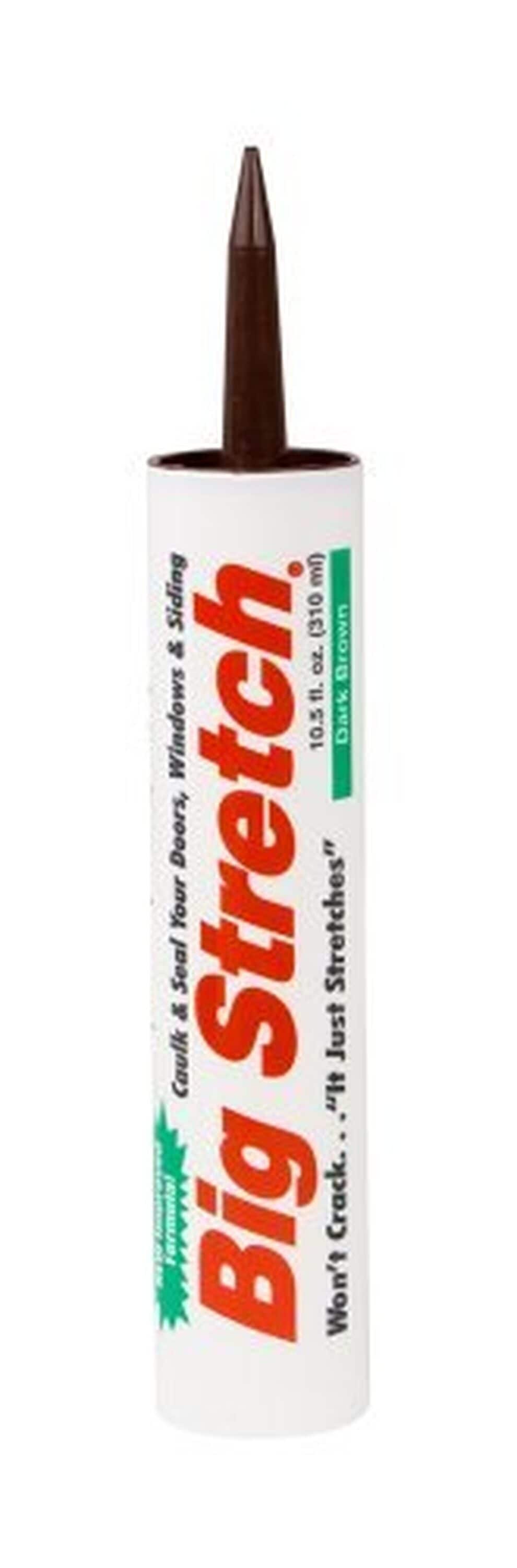 Sashco Big Stretch 10.5 oz Acrylic Urethane Elastomeric Sealant Dark Brown #2154112