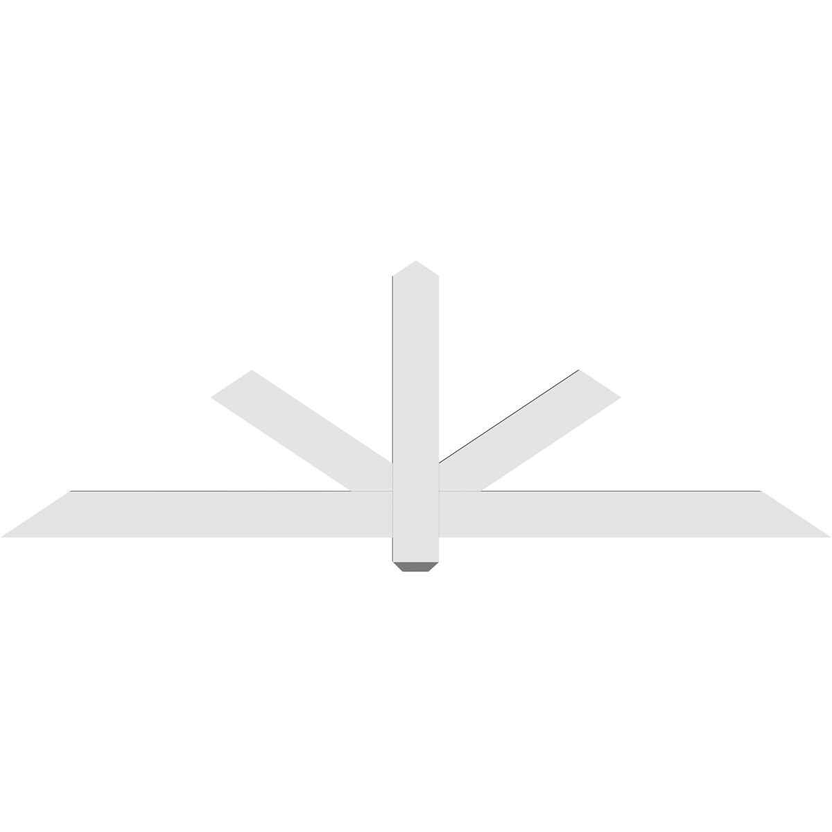 Ekena Millwork GBP072X24X0204KEN00 Exterior-Brackets-Braces - View #4