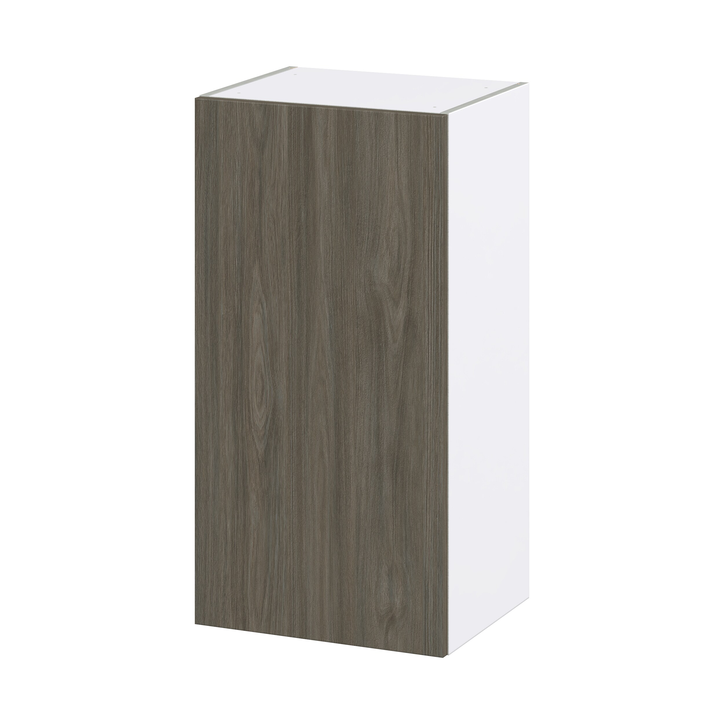 Hugo&Borg DSW1835(L/R)-SA Savane 18-in W x 35-in H x 14-in D Textmel Wall Fully assembled Cabinet (Flat Panel Slab)