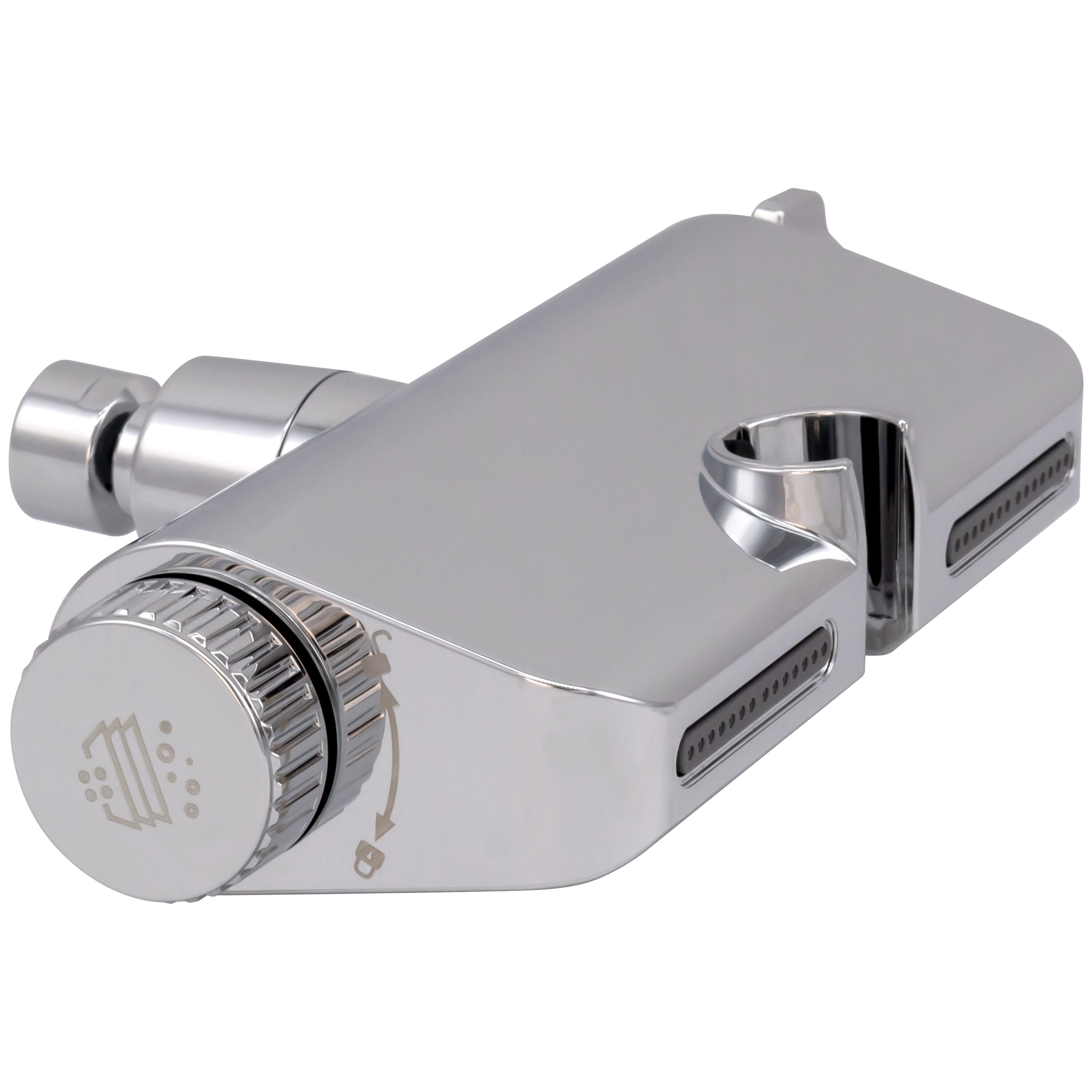 Chrome 10-Function Handheld Shower with Filter and Wall Mount