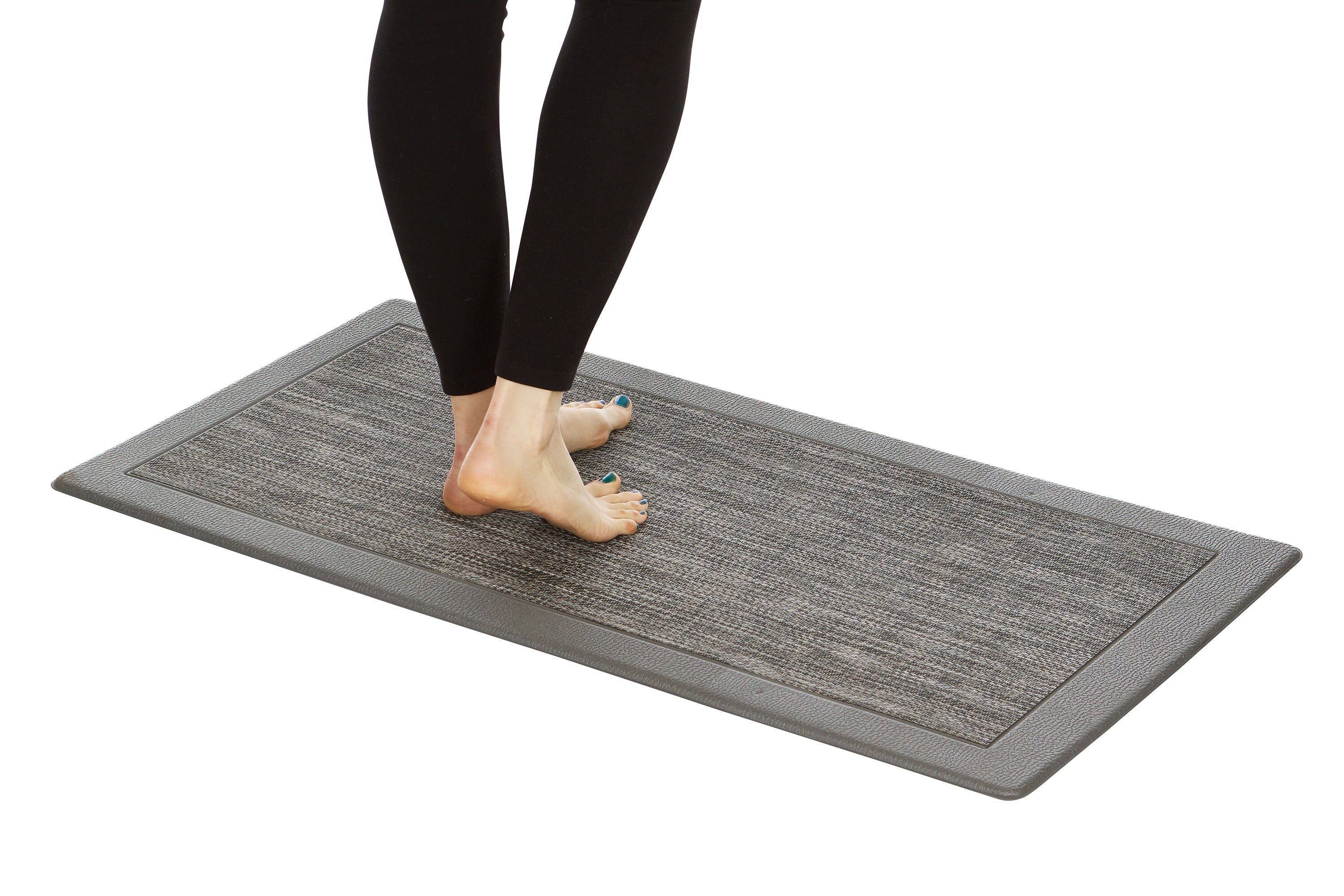 J&V TEXTILES HILLSIDE GRAY Mats-Cat - View #2