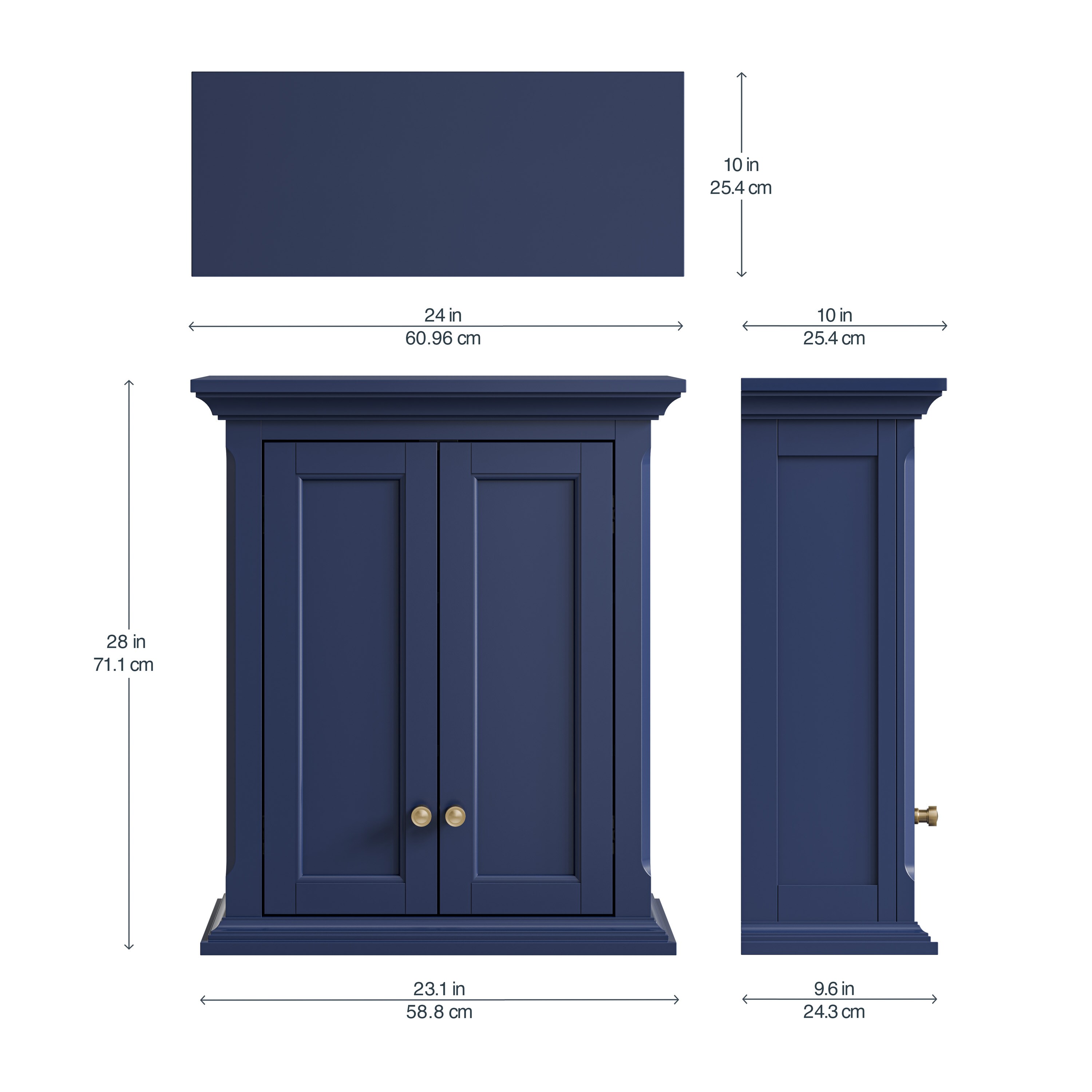 allen + roth 2026WC-24-323 Bathroom-Wall-Cabinets - View #18