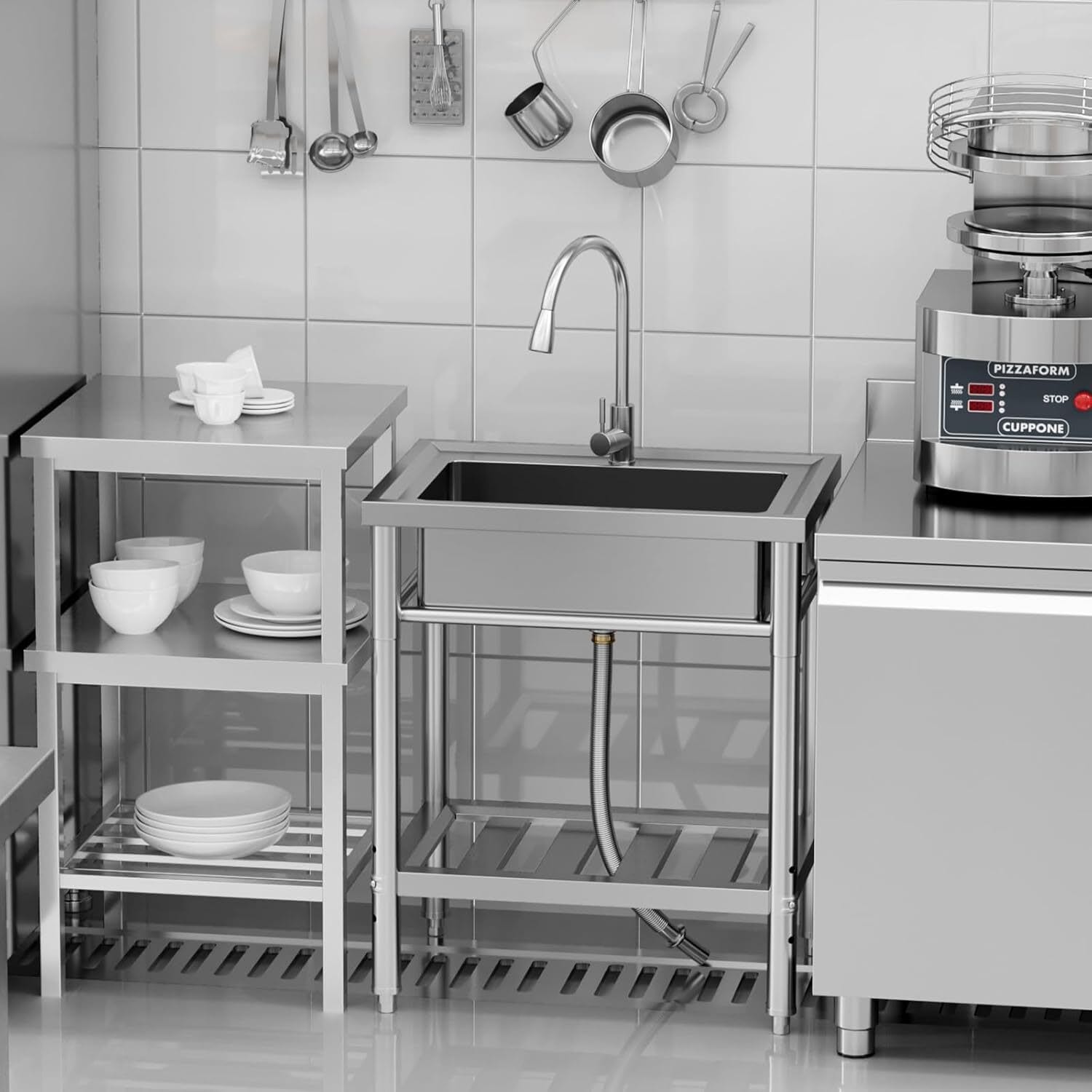 Qeetex GGL-PHO-12JRR8GY Bar-Prep-Sinks - View #5