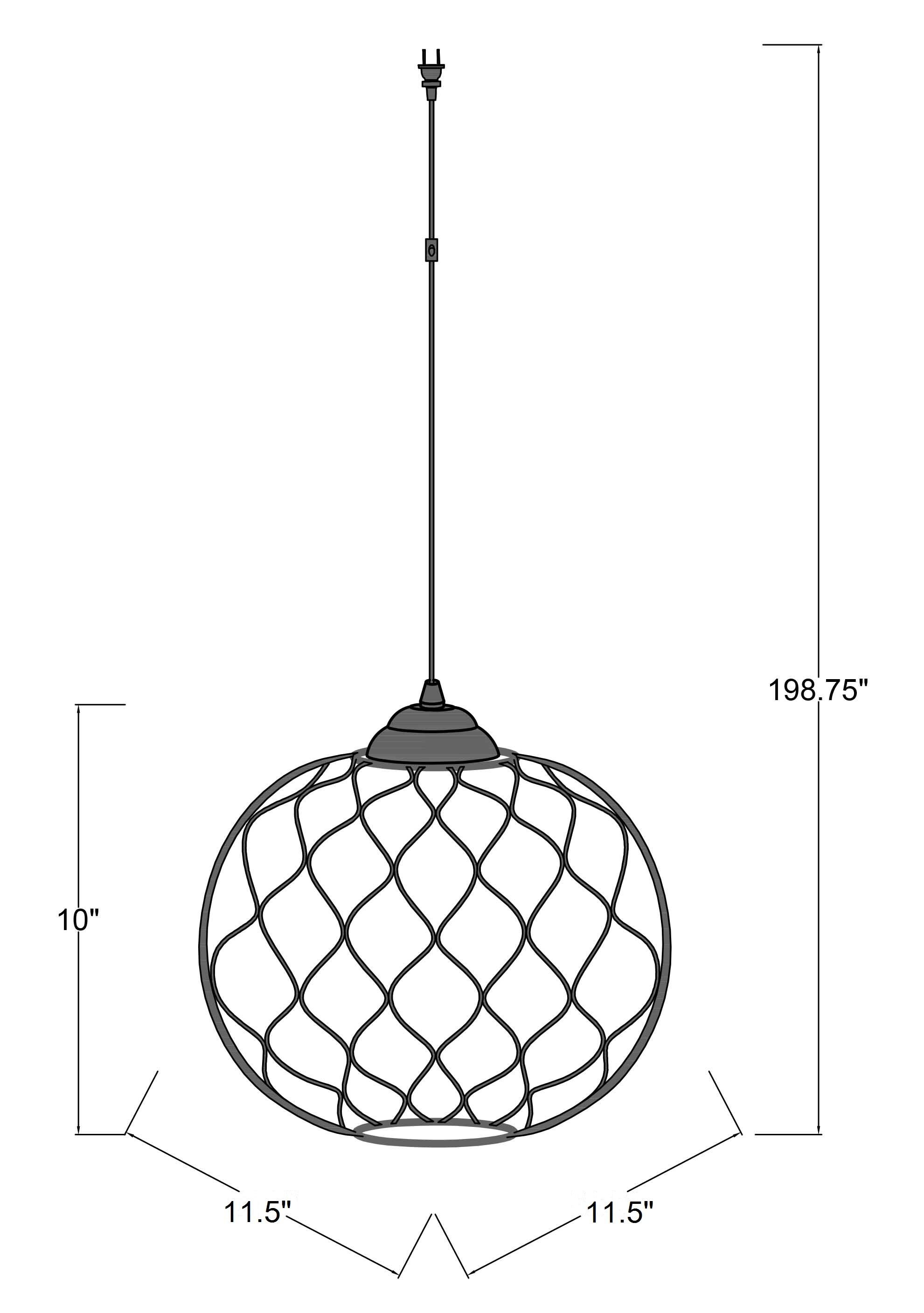 Surya MLA-002 Pendant-Lights - View #4