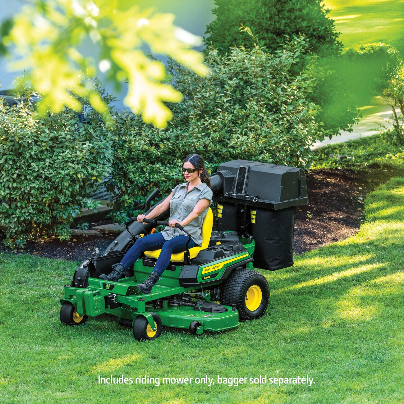 John Deere Z300 Series 2 Bagger for Riding Mower (Fits 54-in Deck Size)