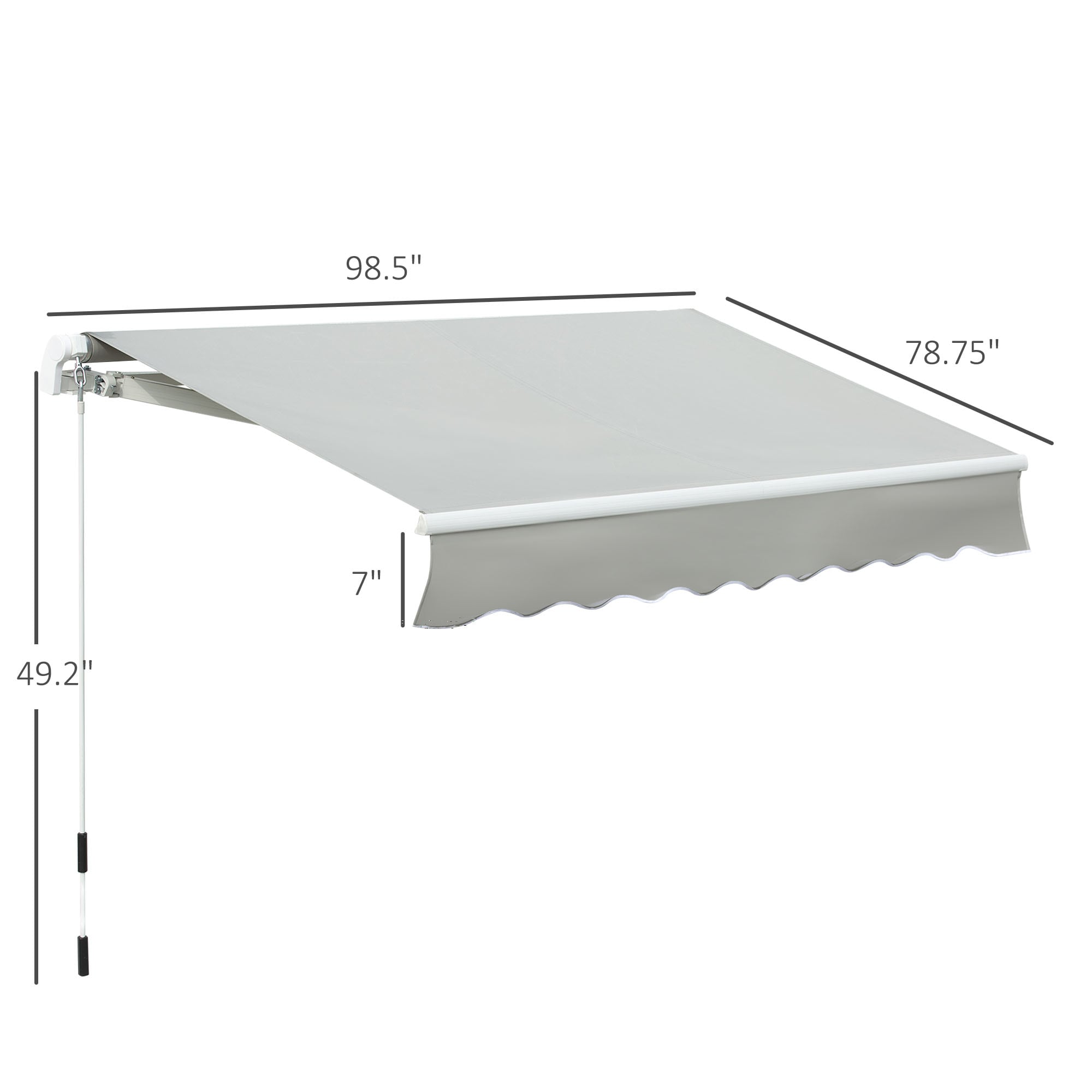 WELLFOR GASAW019 awnings - View #4