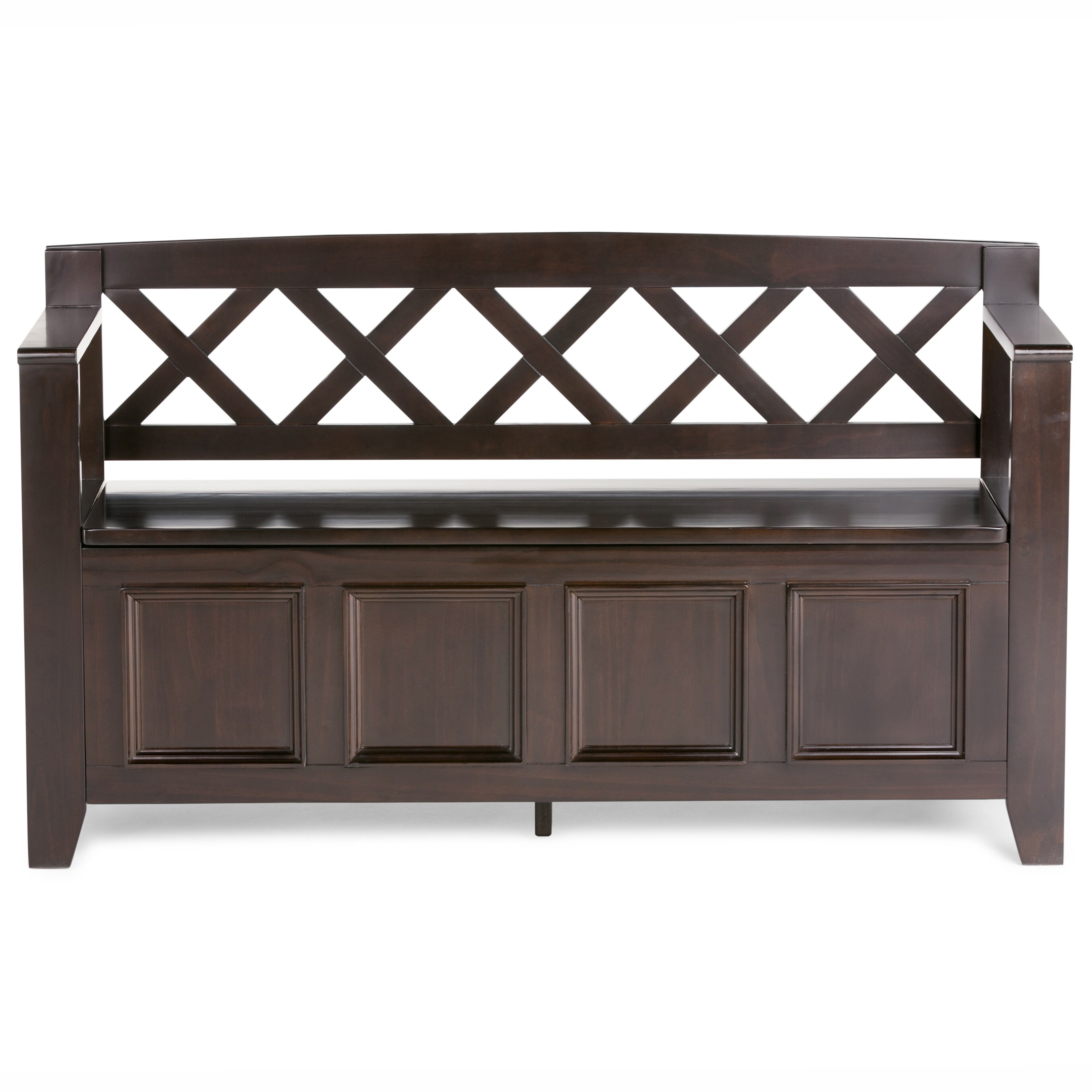 Modern outdoor best sale bench with storage