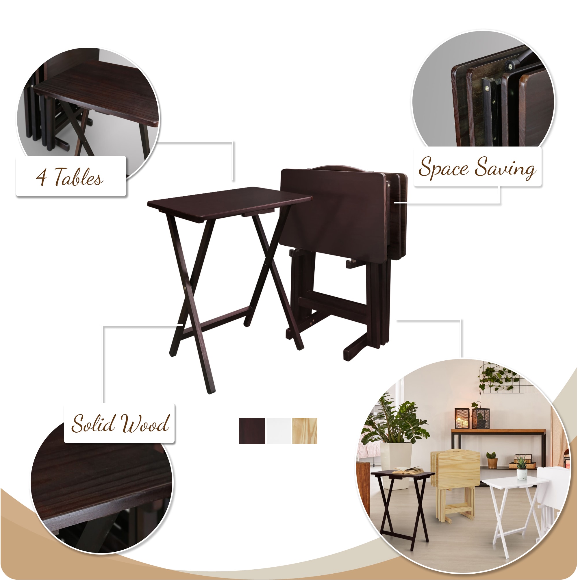 Casual Home 660-40 Folding-Tables - View #17