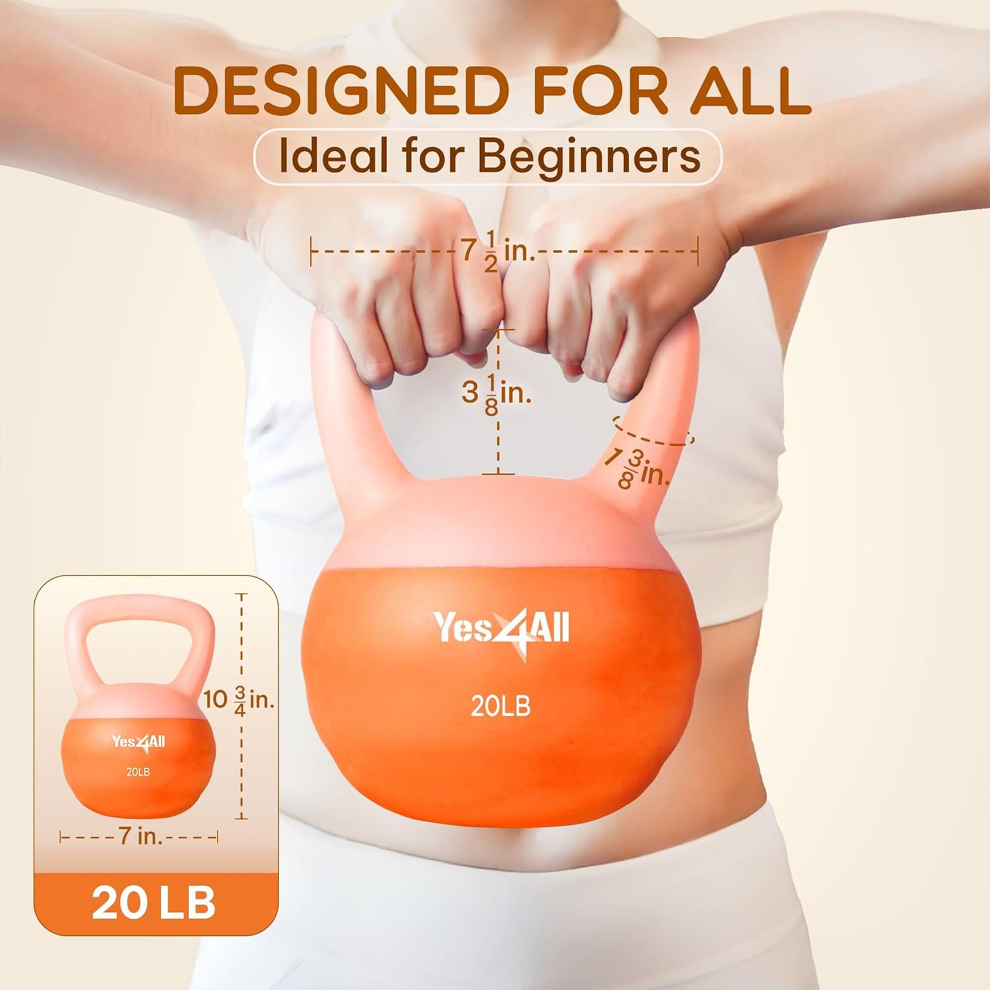 Yes4All 3LQD kettlebells - View #3