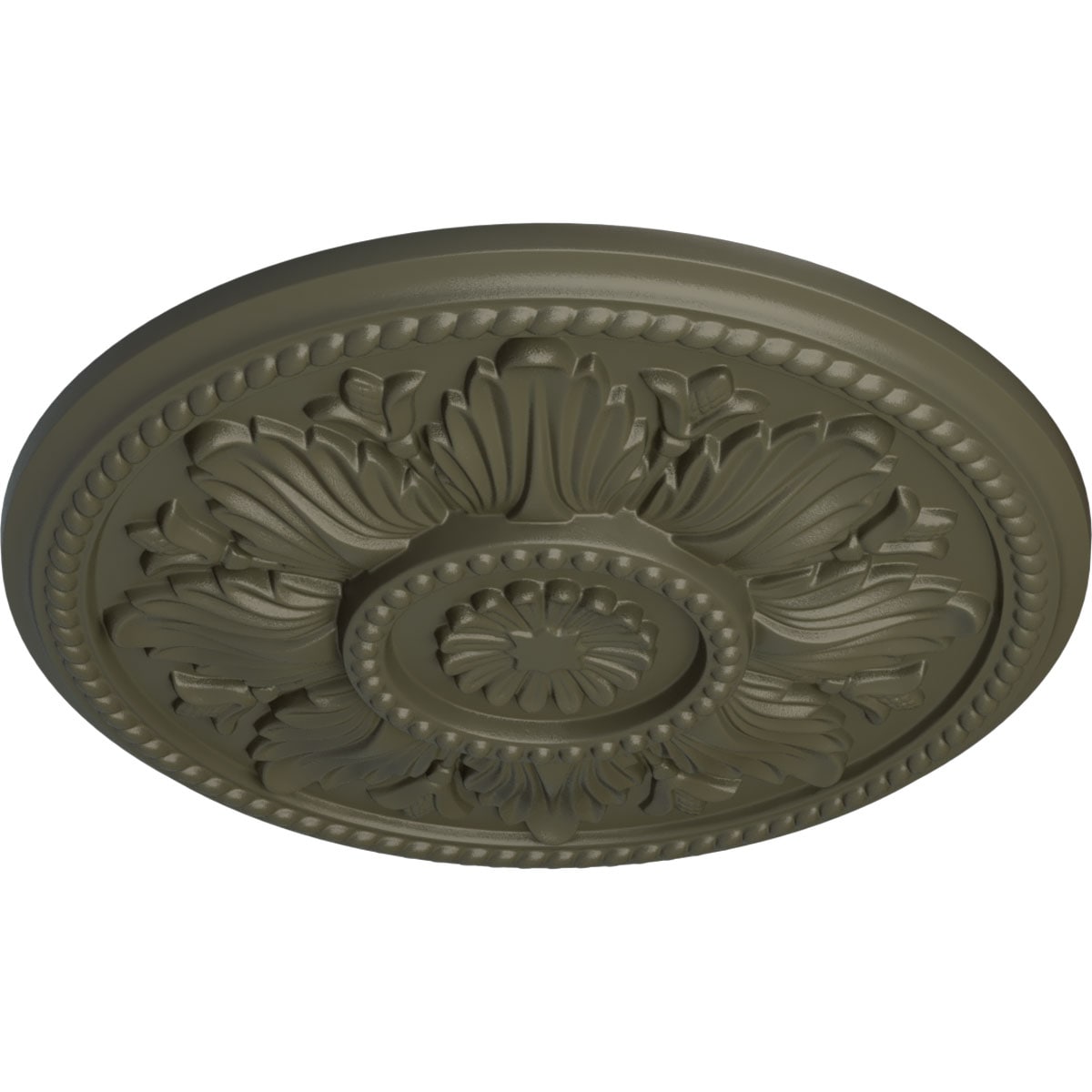 Ekena Millwork CM18EDWHF Ceiling-Medallions - View #2