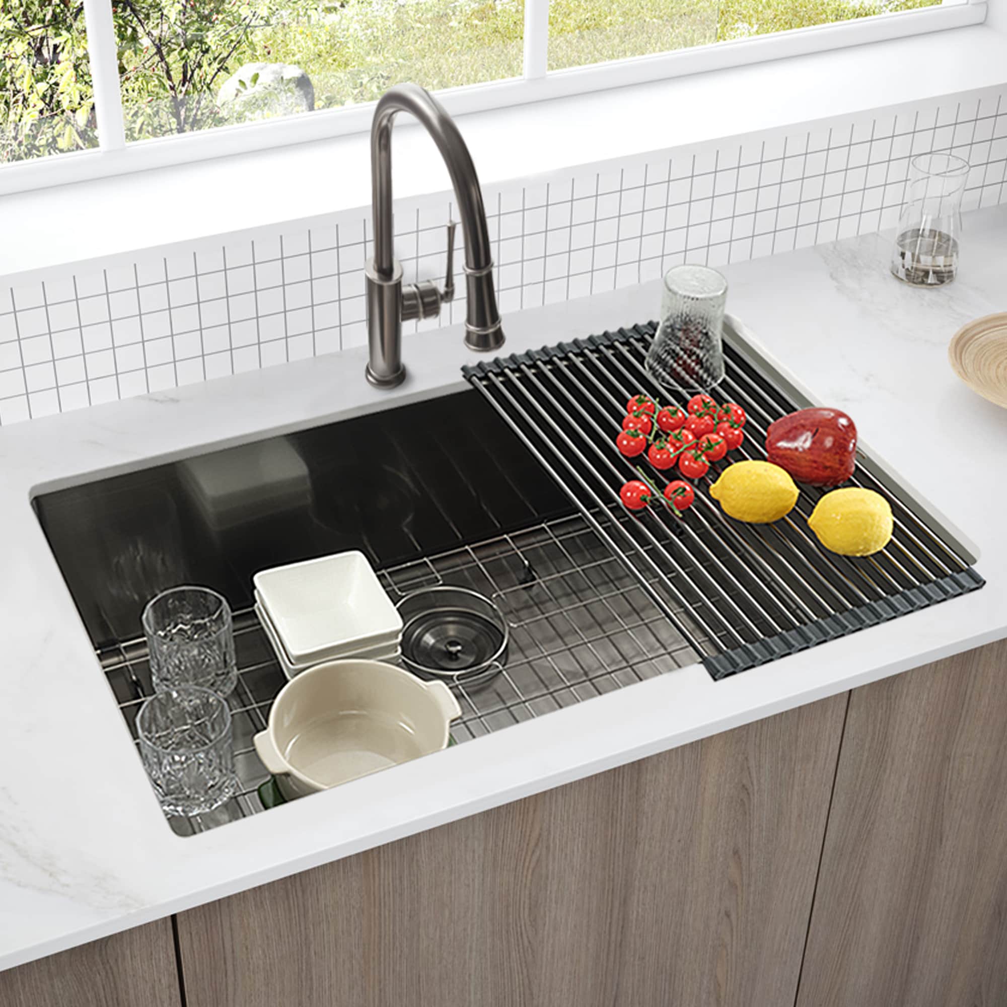 Hukoro FL3219UM-GM Kitchen-Sinks - View #4