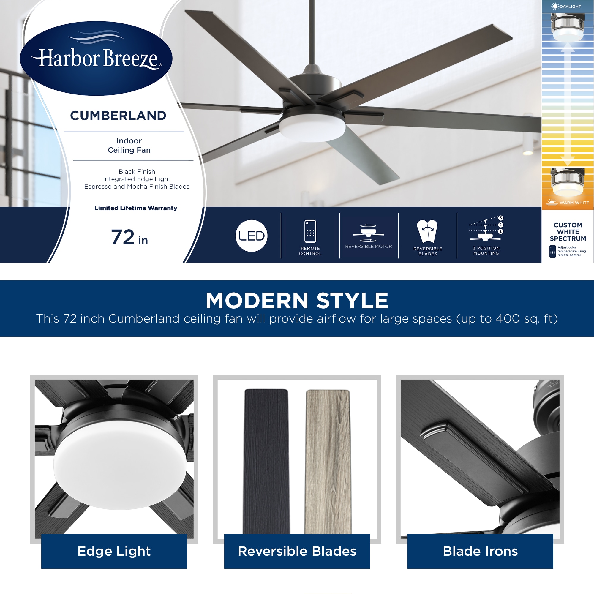 Harbor Breeze 43337 Ceiling-Fans - View #5