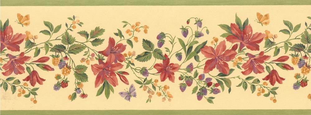 Dundee Deco 5.25-in Prepasted Wallpaper Border in the Wallpaper Borders ...