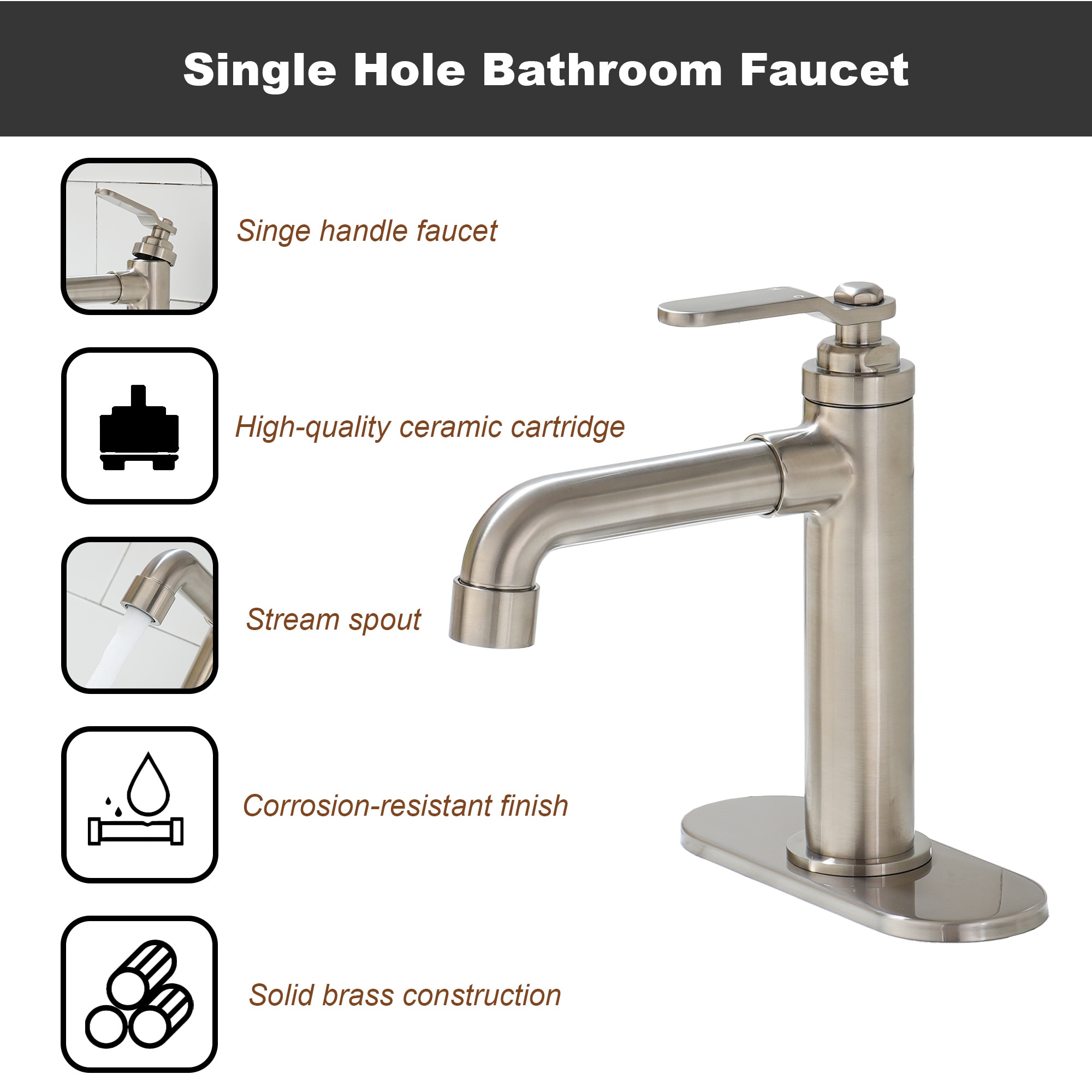 CASAINC YT-35MB-H Lavatory-Faucets - View #7