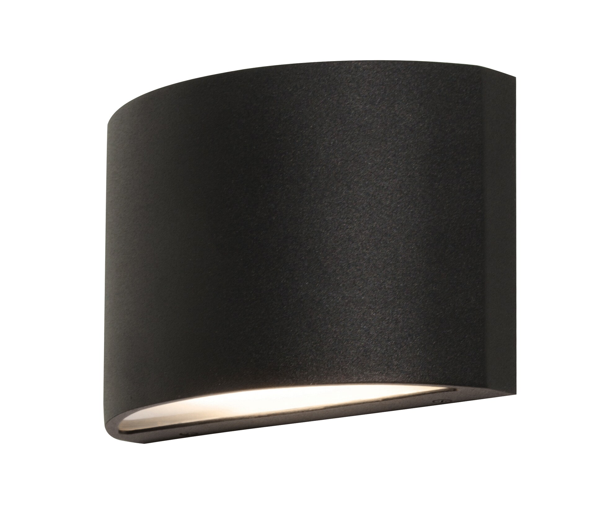 AFX CLTW060410L30D2BK Colton 6.4-in W 1 -Light Black Transitional Integrated LED Wall Sconce
