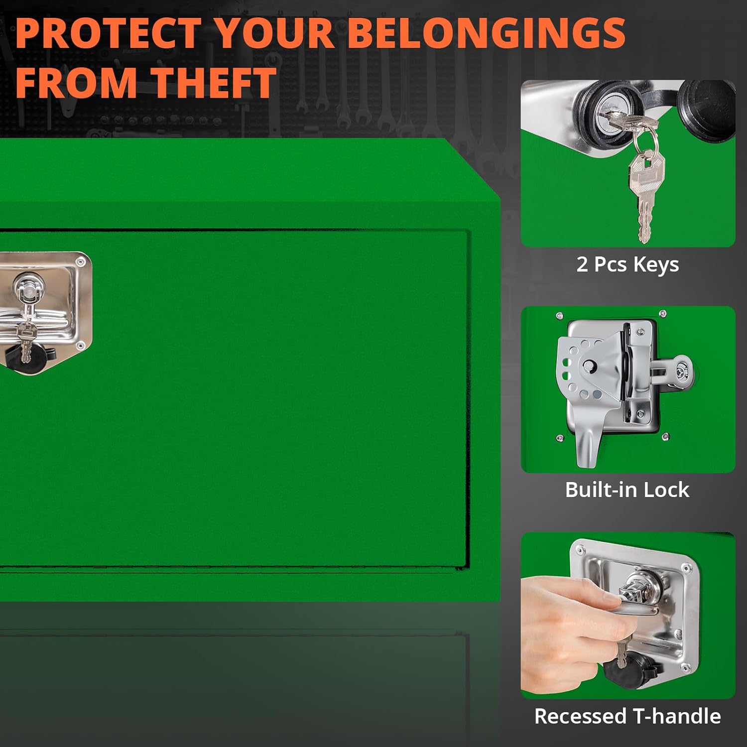 Der Rose GWPAE-33FNRYNO Truck-Tool-Boxes - View #5