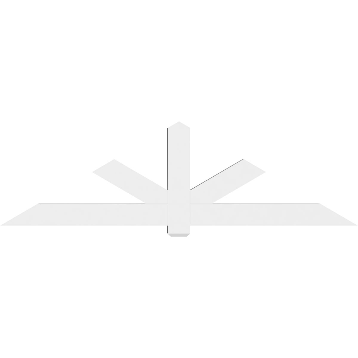 Ekena Millwork GBP096X28X0406KEN00 Exterior-Brackets-Braces - View #2