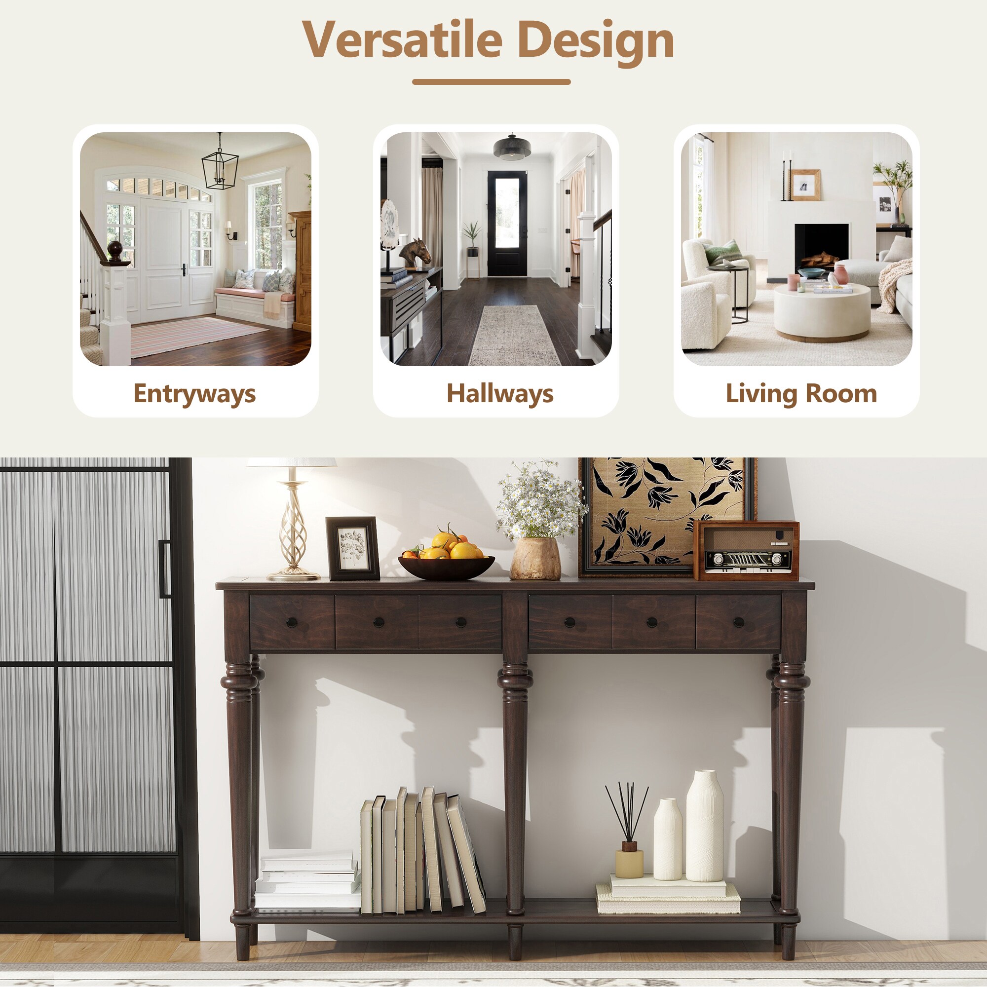 SINOFURN SYA330210BN Console-Sofa-Tables - View #7