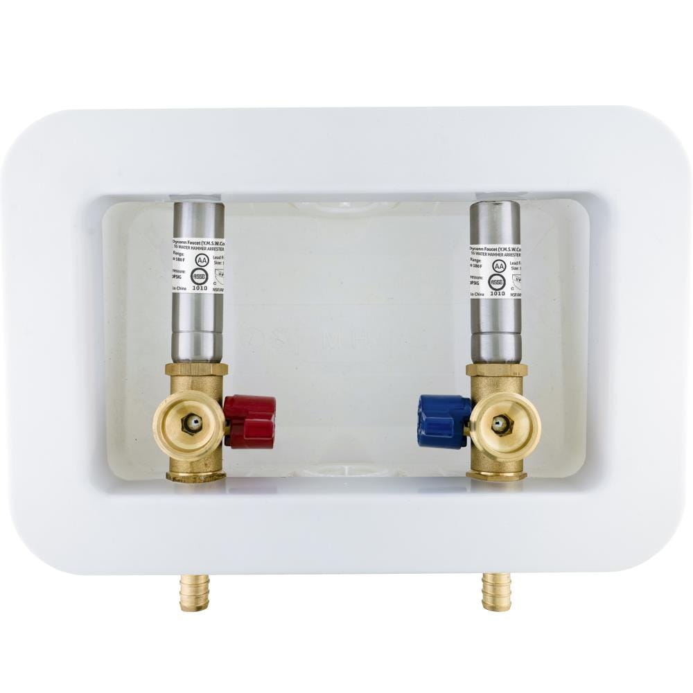 Dyconn Faucet MH2621-C11 Quarter turn ball valve PEX Washing machine Outlet Box