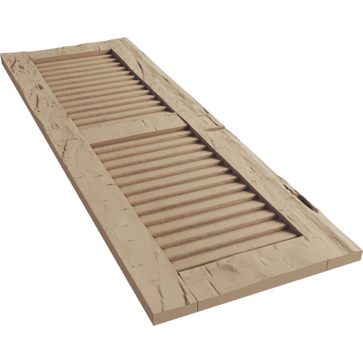 Ekena Millwork SHULV12X78HHPR Exterior-Shutters - View #6