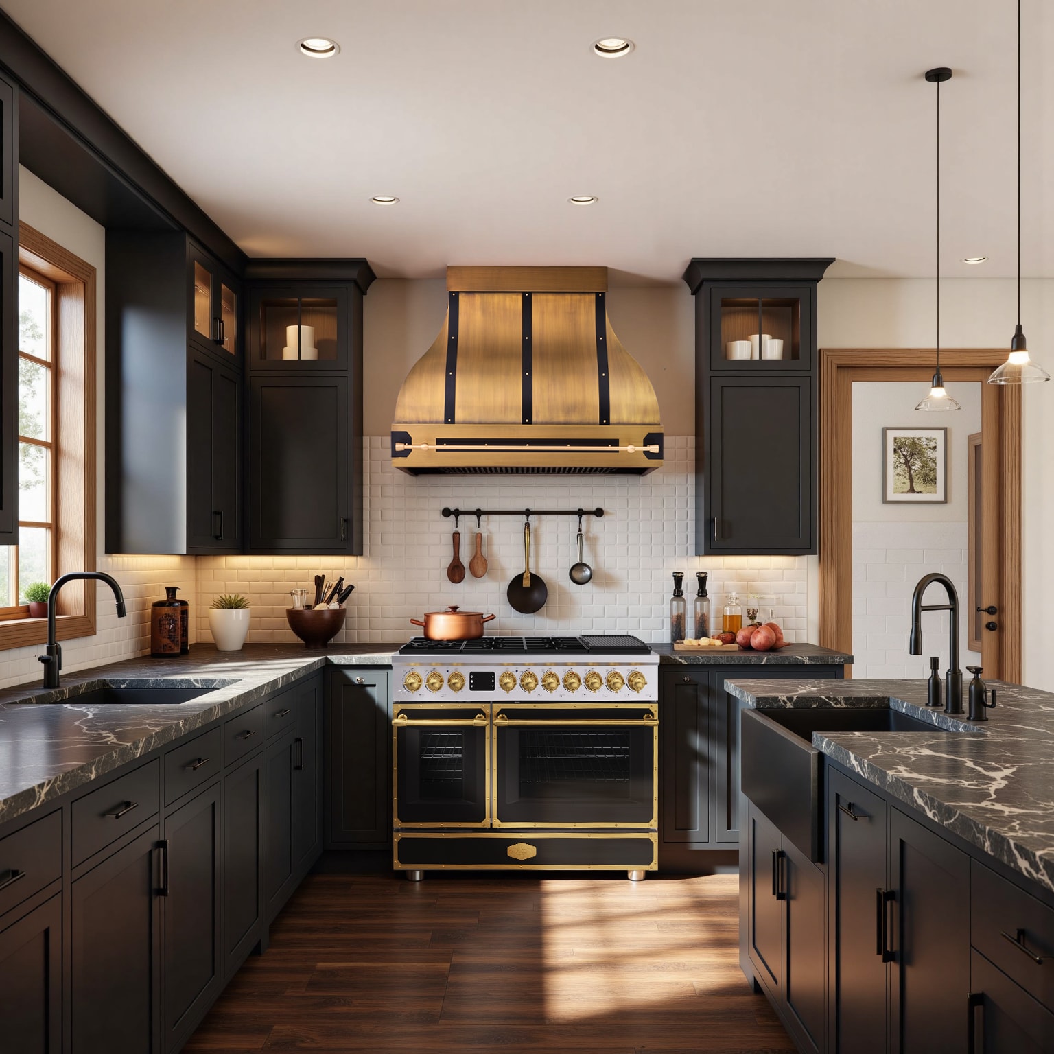 Akicon AK-G48N05A-MBGBGGA1 Double-Oven-Gas-Ranges - View #3