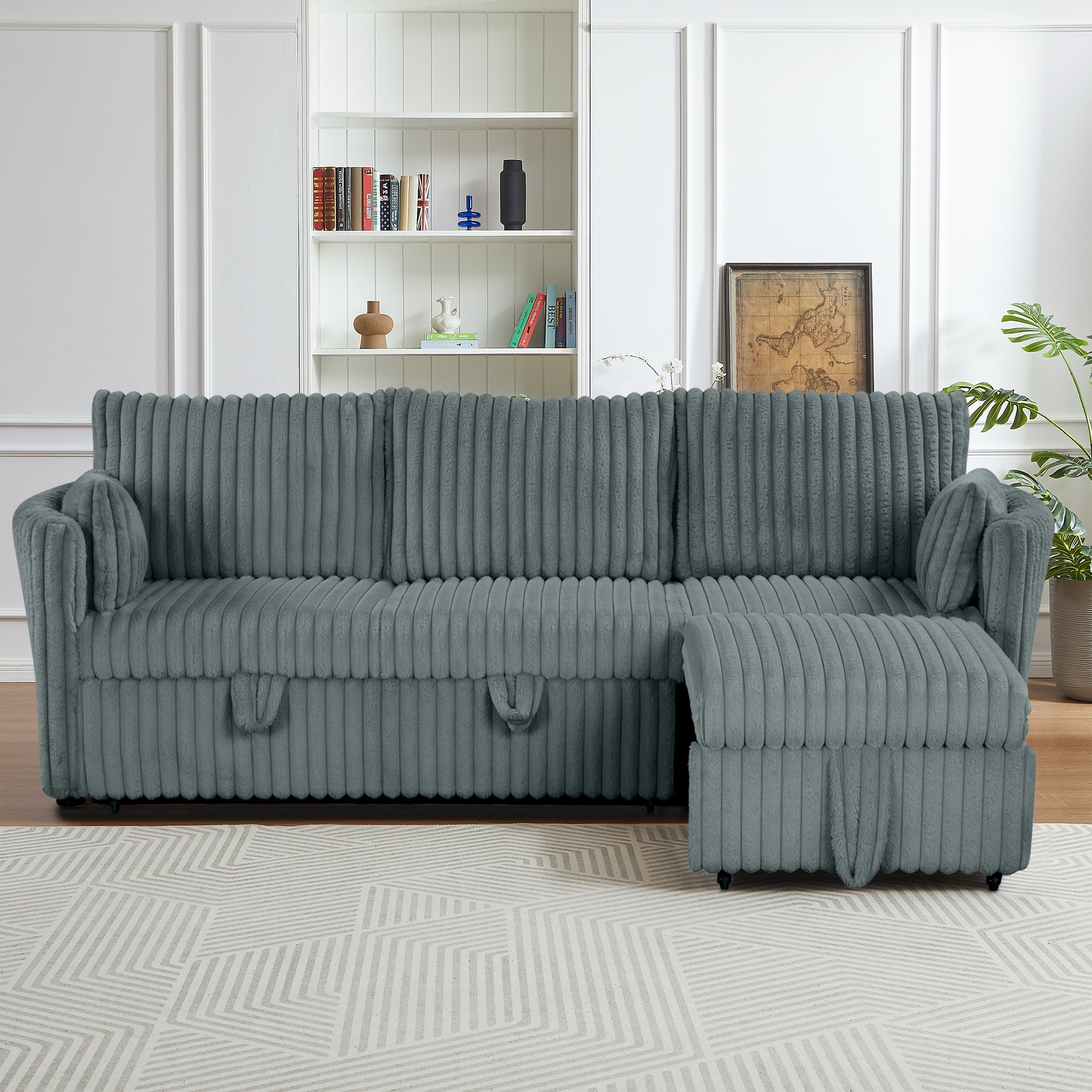 IHOMEadore MDSL64002DG-3SEAT Sofas-Loveseats - View #2