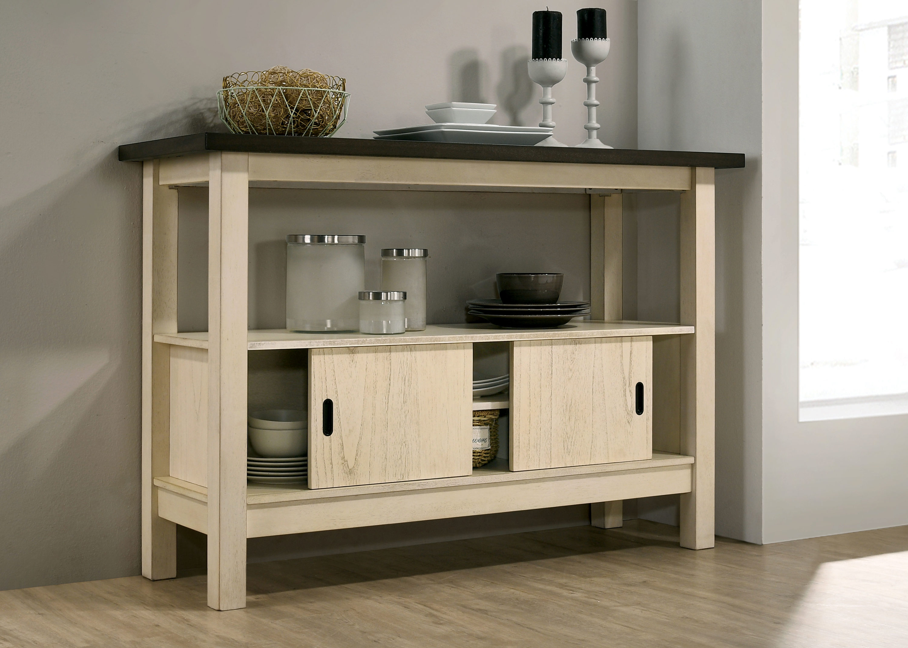 Furniture of America IDF-3487SV Dining-Kitchen-Storarge - View #2