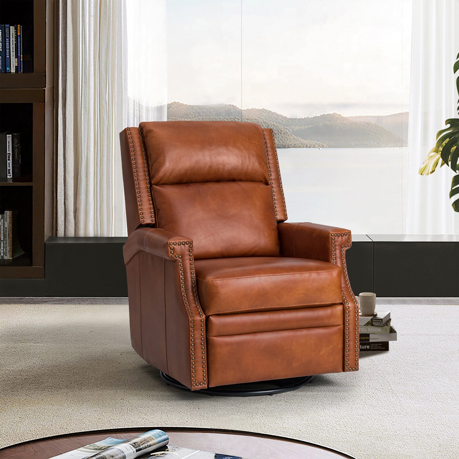 14 Karat Home RCLB0412-SADDLE recliners - View #2