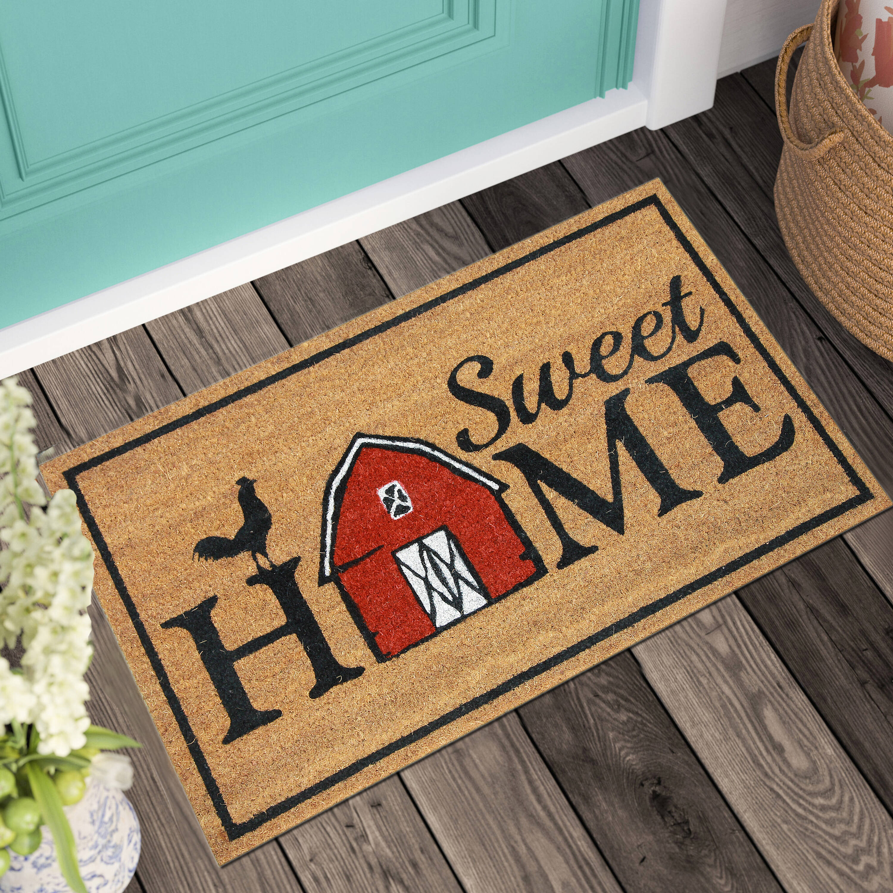 Style Selections WG-1830-HOME BARN Mats-Cat - View #5