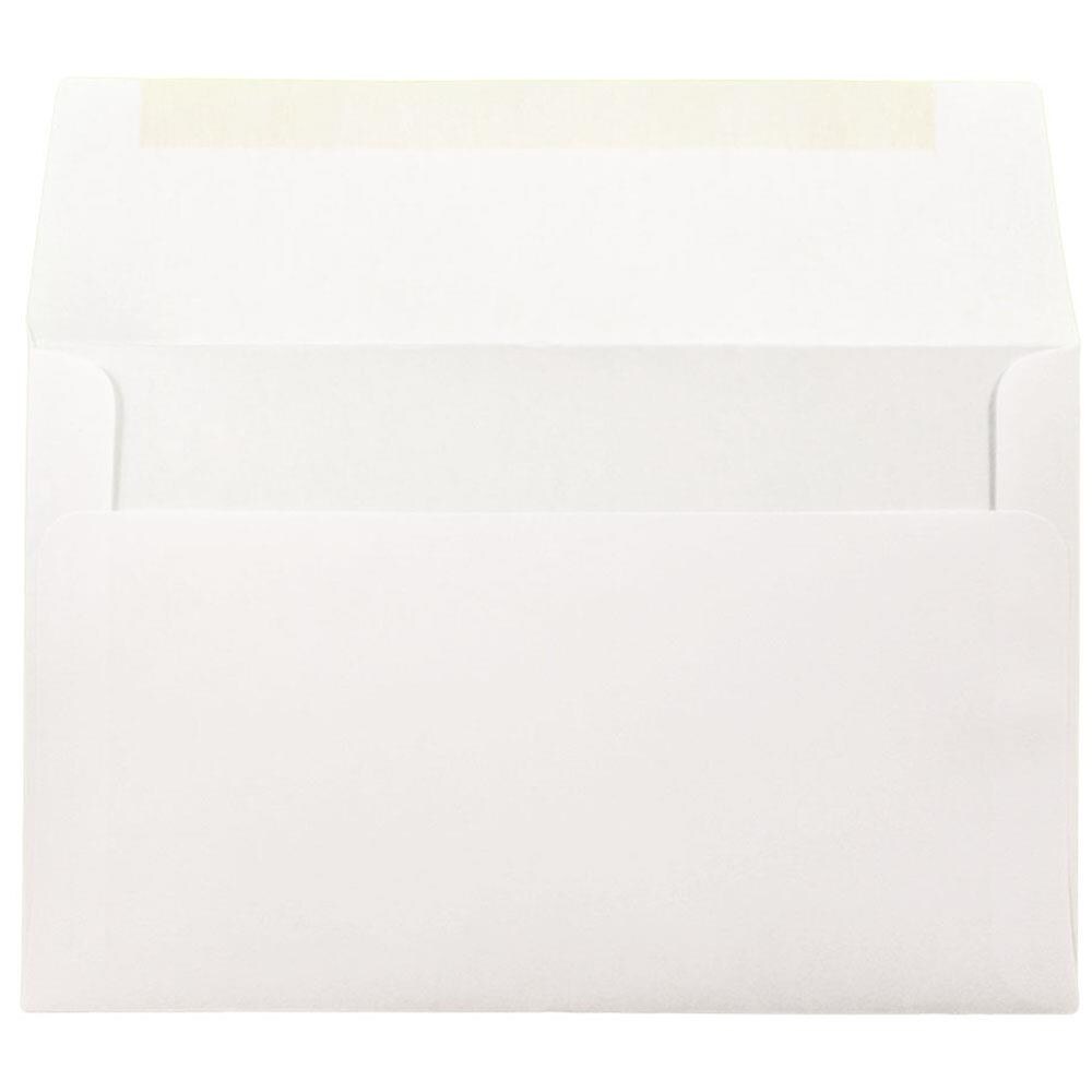 JAM Paper 5 x 7 Black Linen Invitation Envelopes