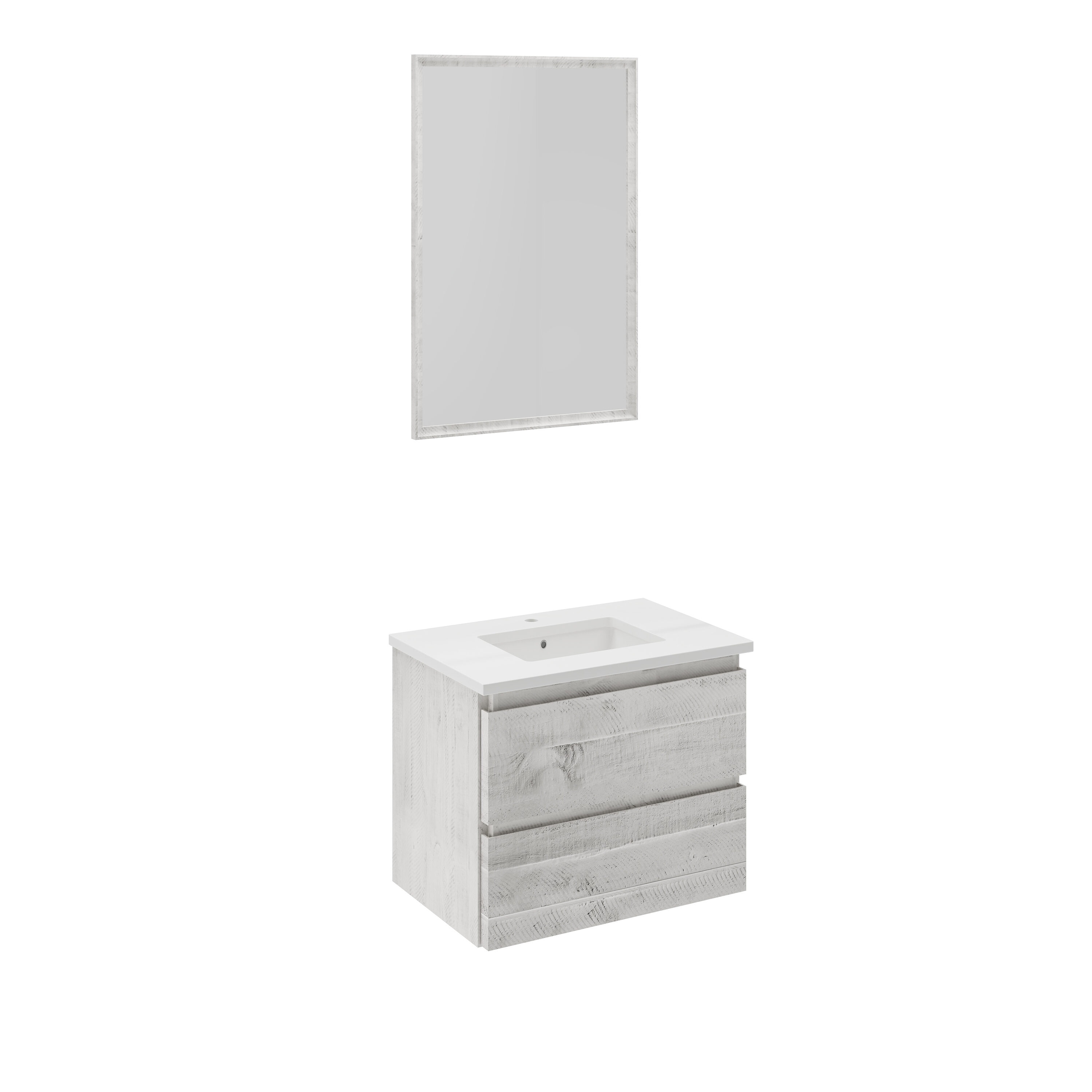 Fresca FVN3124RWH Bath-Vanity-Combo - View #2