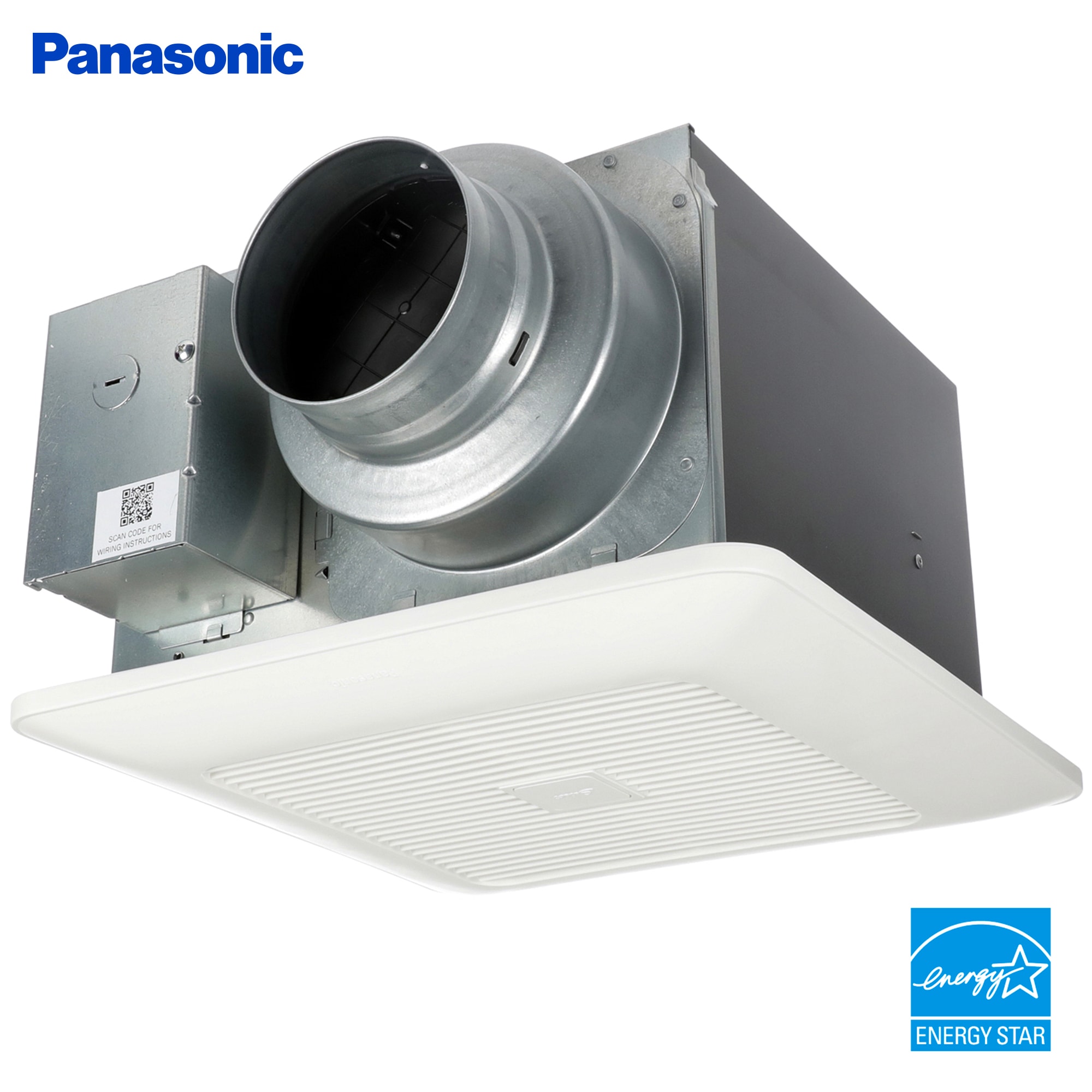 Panasonic WhisperSense 0.3-Sone 110-CFM White Bathroom Fan ENERGY 