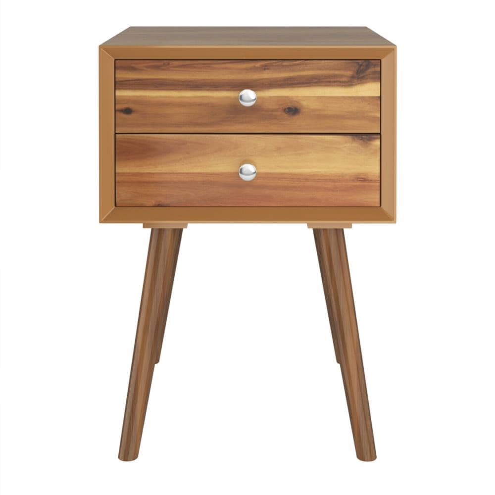 WELLFOR HW-HLY-63800NA Natural Nightstand