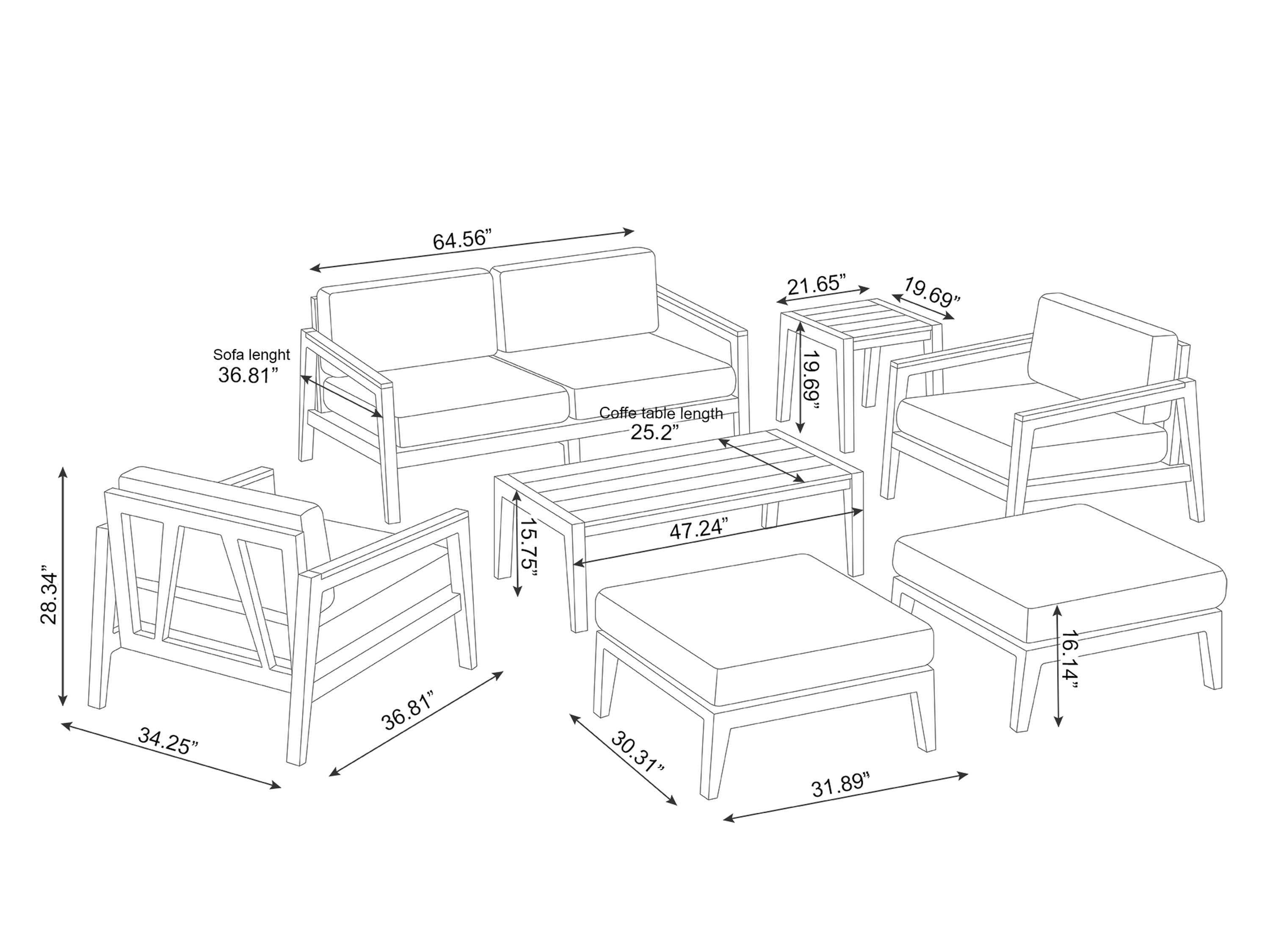 NewAge Products 91512 Patio-Conversation-Sets - View #11
