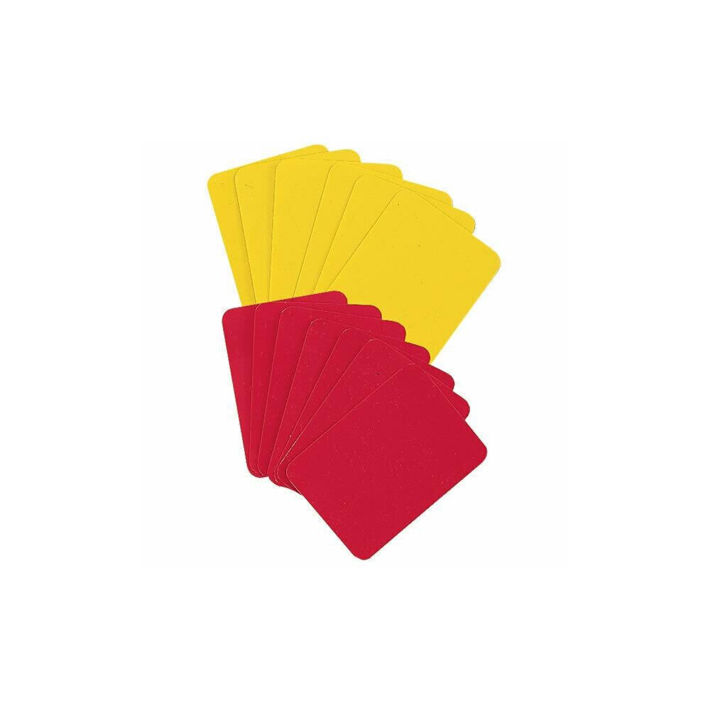 Champion Sports CHMP392  RWCD Referee Card, 1 Red and 1 Yellow- Set of 2