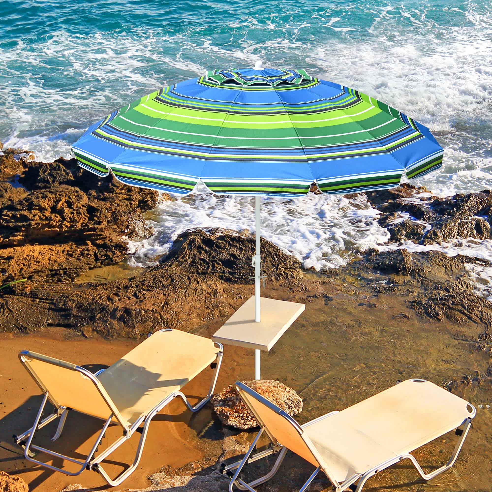 Yescom 07UMB050-7FT-STP-LO Umbrellas-2 - View #8