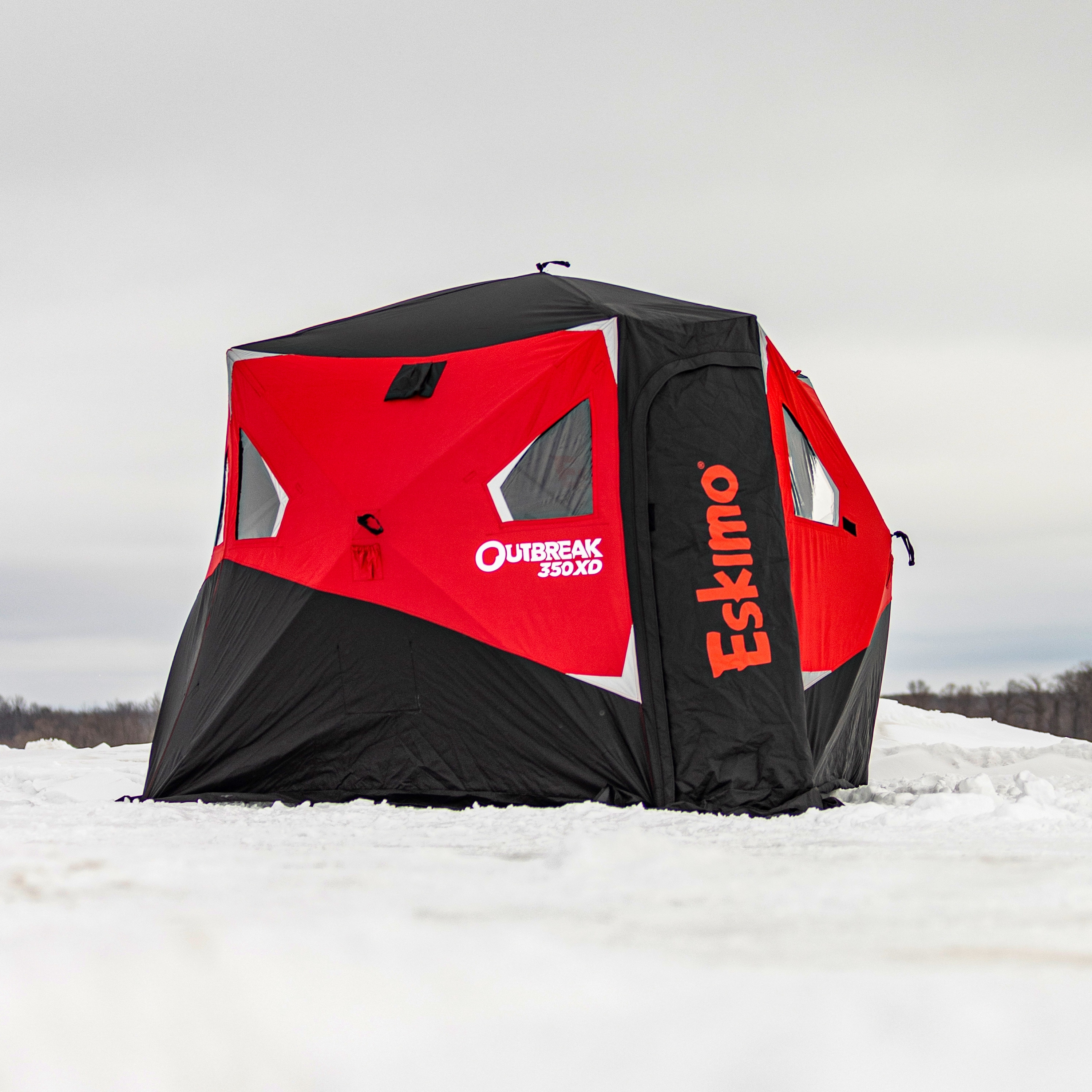 Eskimo Outbreak 450XD Portable Ice Shelter Fishing Storage Cabinet in the  Fishing Equipment department at