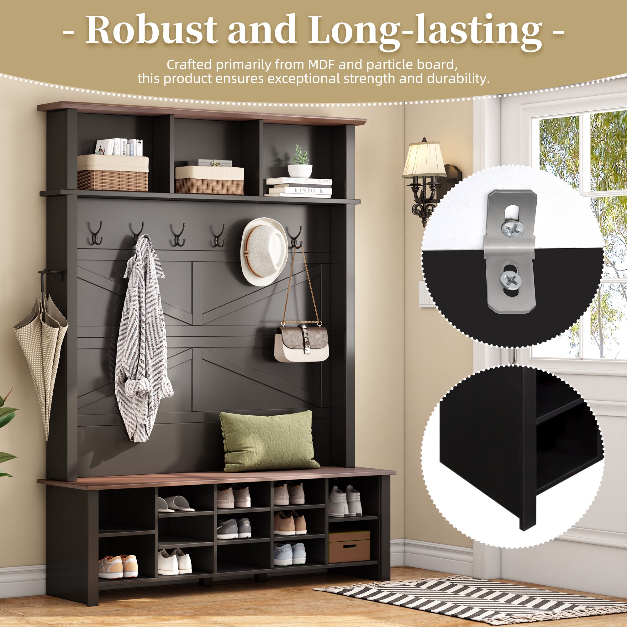 ModernLuxe N721P264915B Coatrack-Stands-Pedestals - View #3