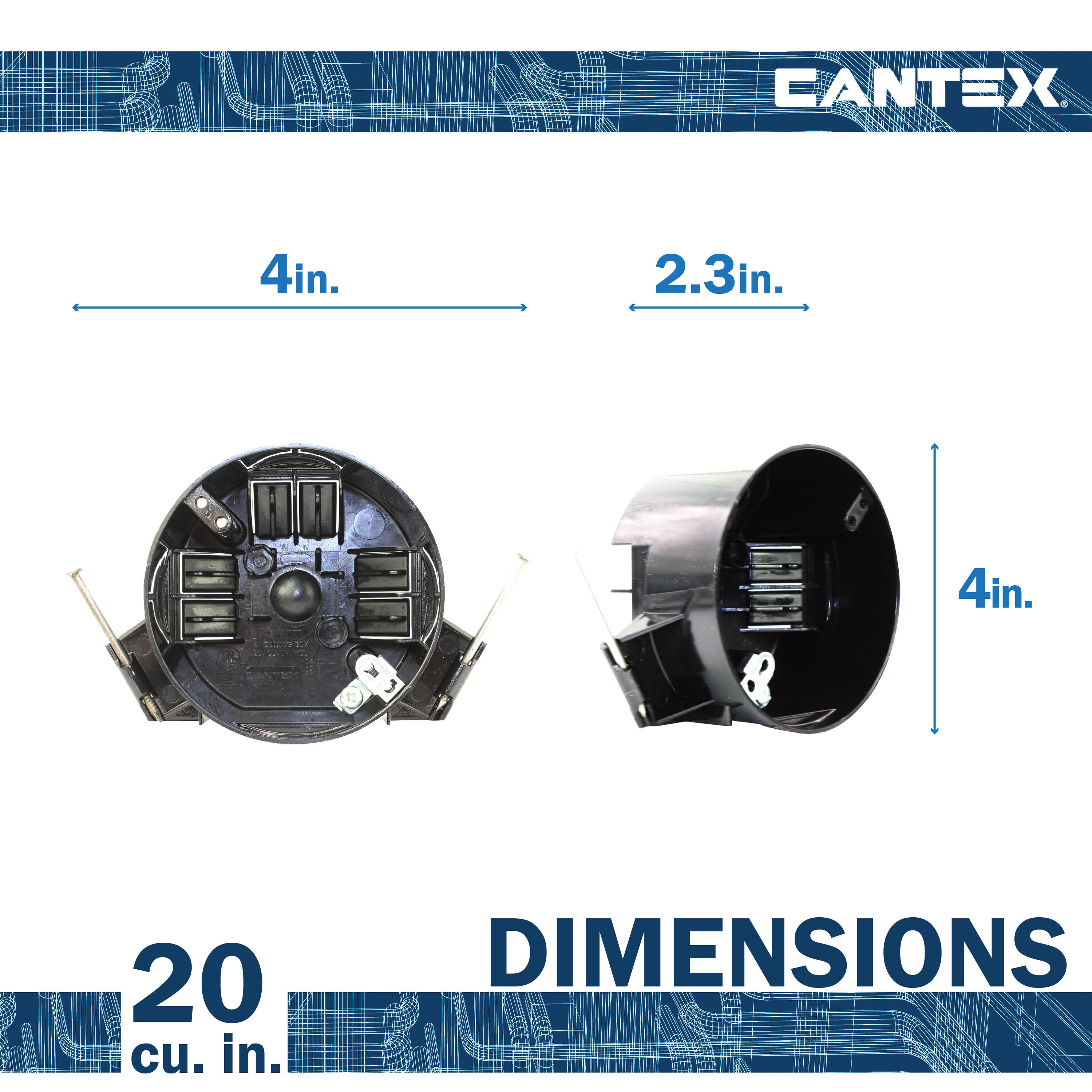 CANTEX LEZ20CNG Electrical-Box - View #3