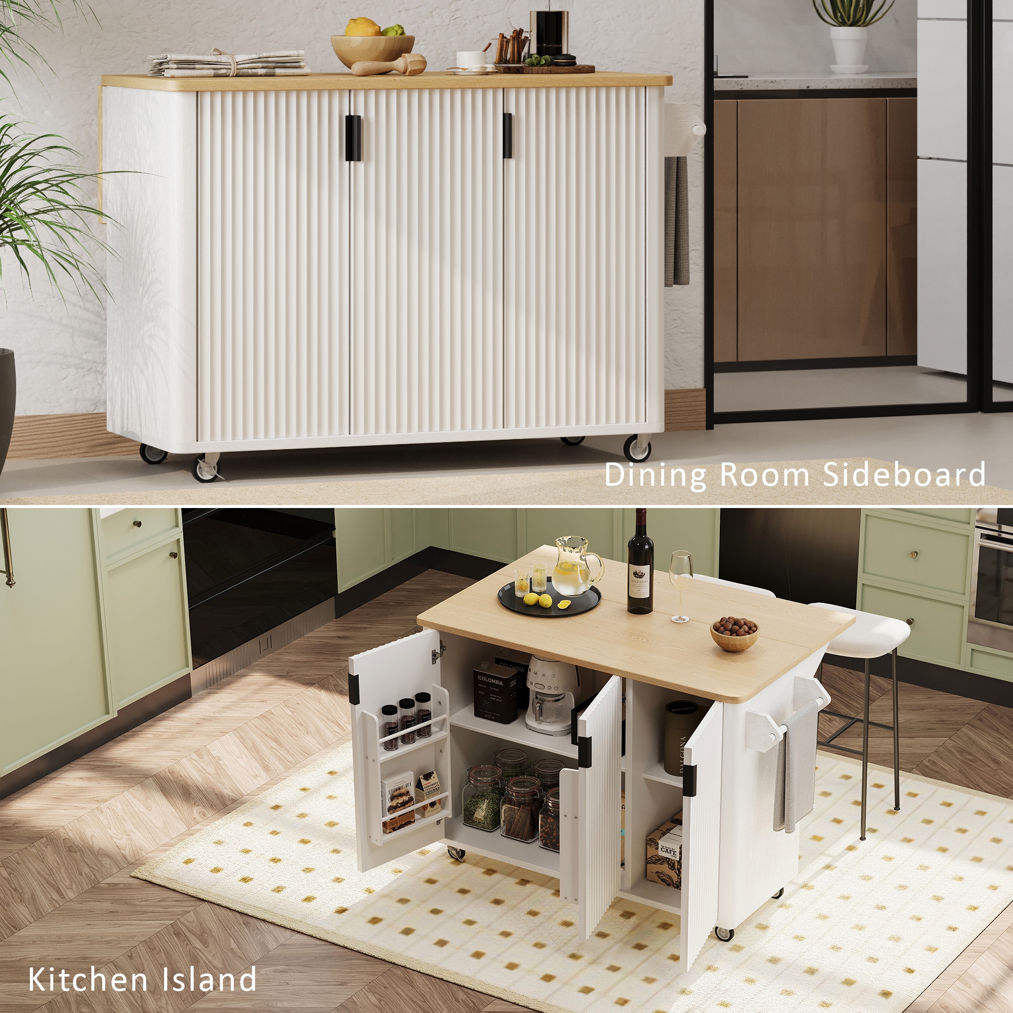 SINOFURN SYB260067WT Kitchen-Furniture - View #9