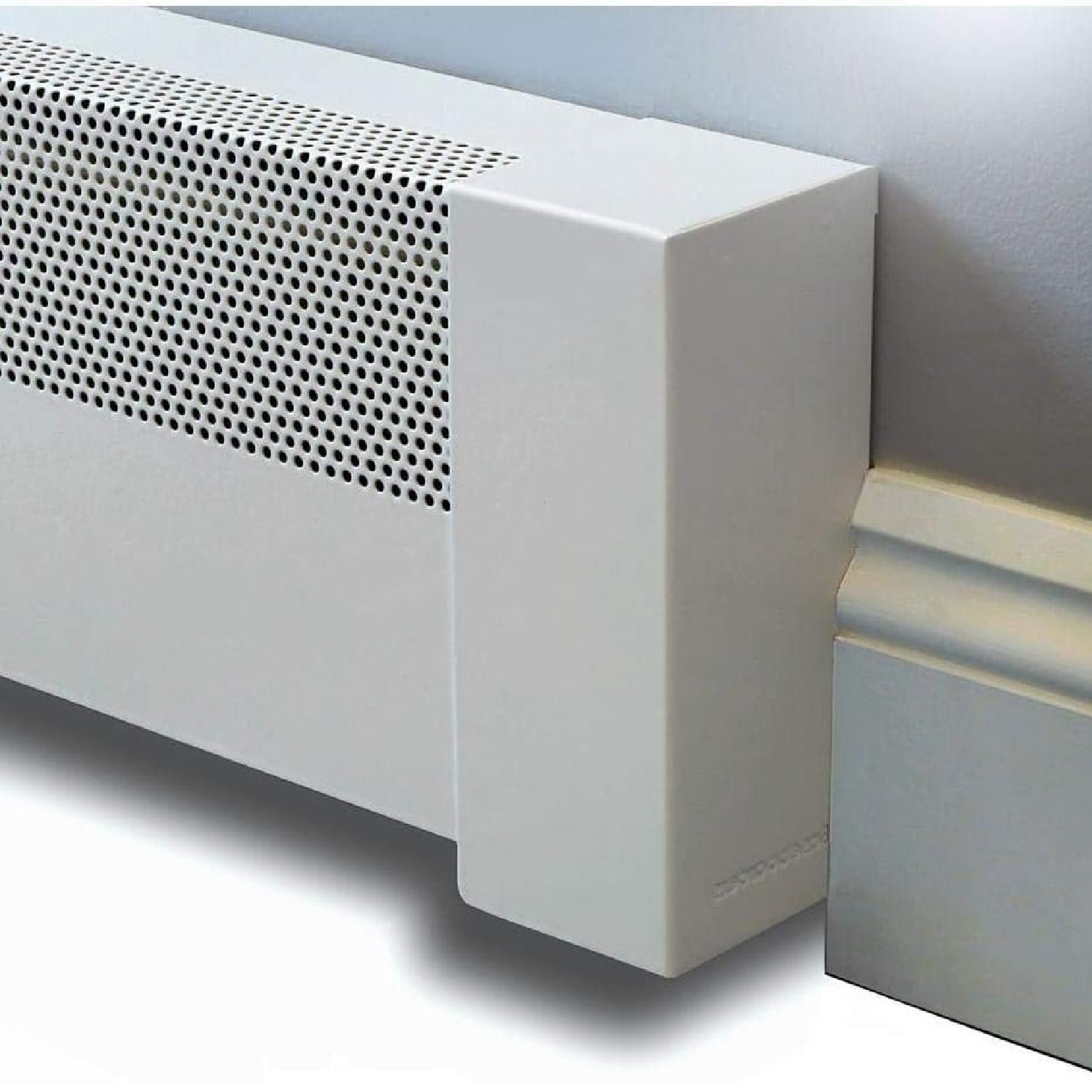 Baseboarders EC004-RT-WHT Baseboard-Heater-Covers - View #3