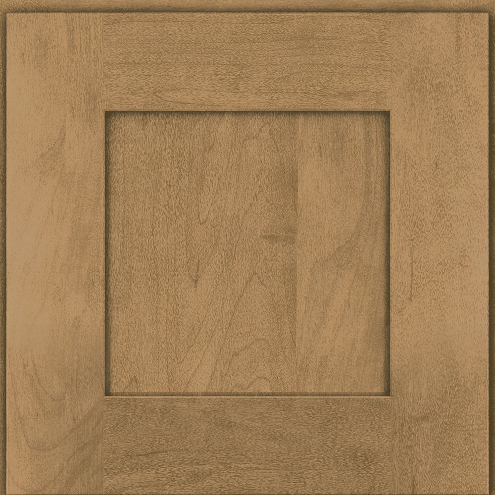 KraftMaid RDCDS,DRHM,G99M Durham 14.625-Inches W x 14.625-Inches H Barley Stained Maple Kitchen Cabinet Sample (Door Sample)