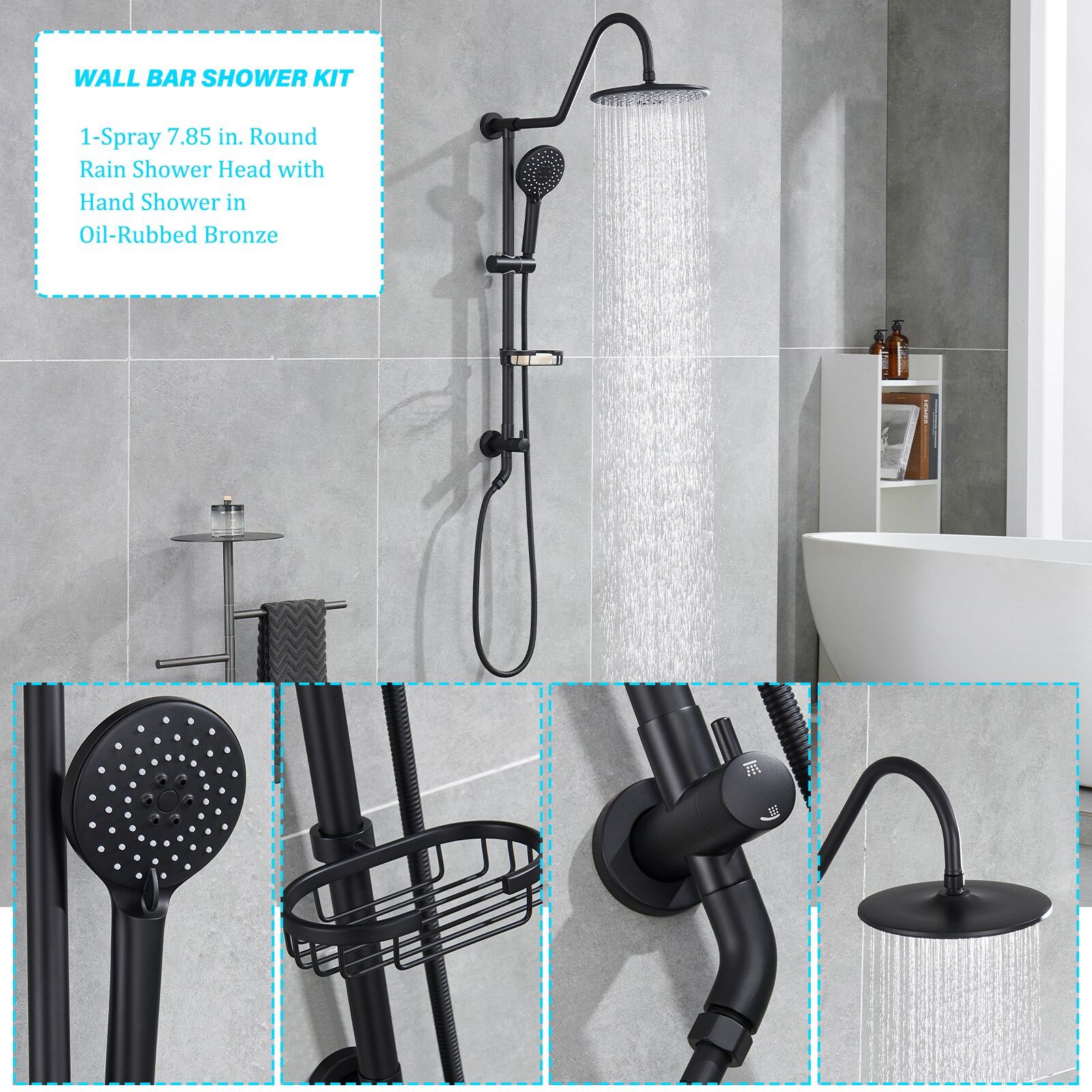 Flynama J-V-981261 Showerhead-Bar-Panels - View #3