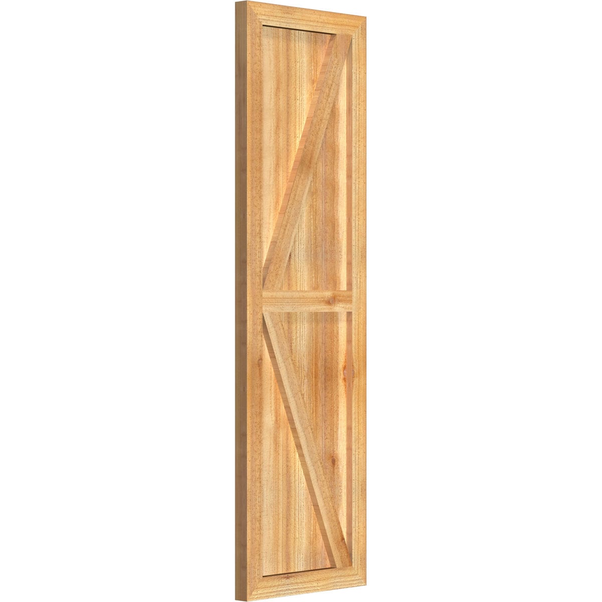 Ekena Millwork RBF06Z16X054RWR Exterior-Shutters - View #2